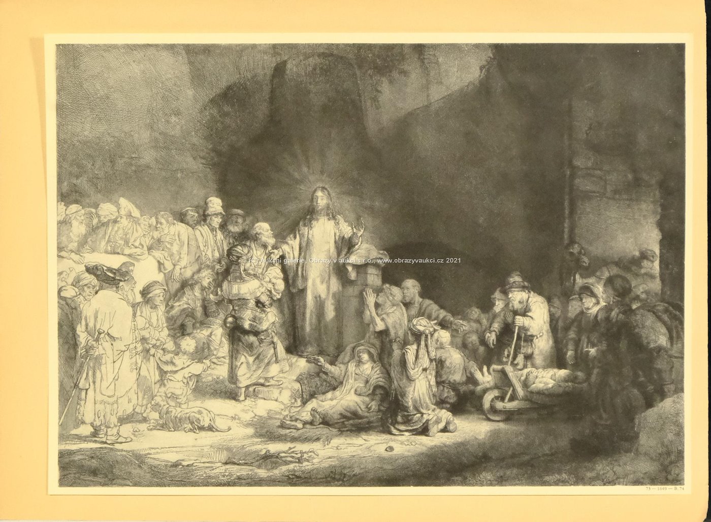 Rembrandt van Rijn - Konvolut 8 reprodukcí