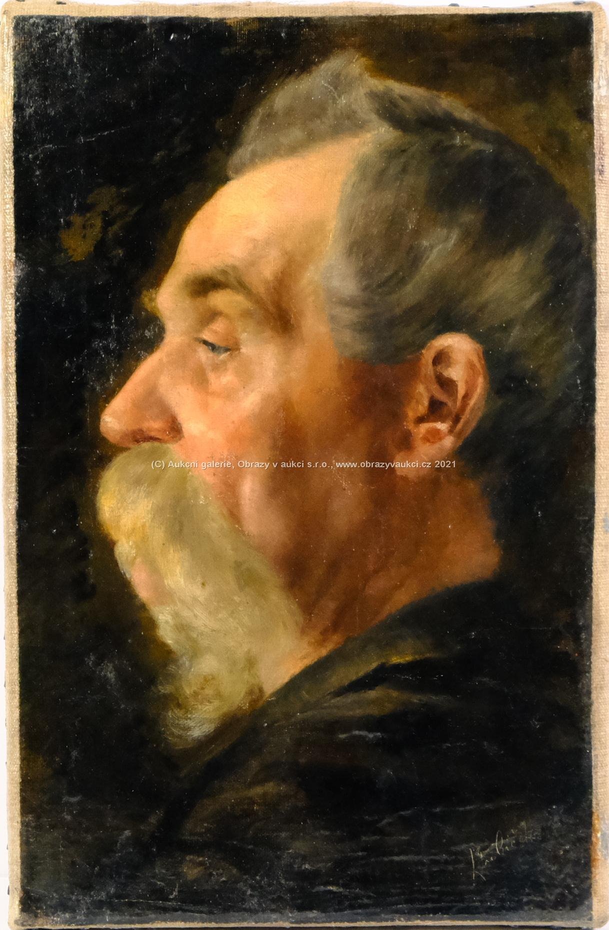František Kubíček - Portrét muže