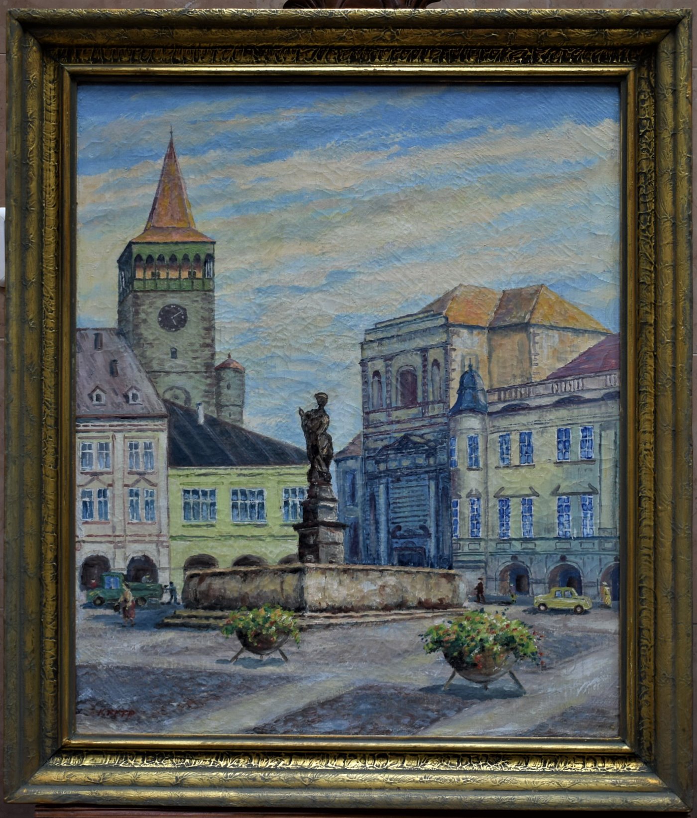 K. Petr  - Valdštejnské náměstí v Jičíně č. IV. 