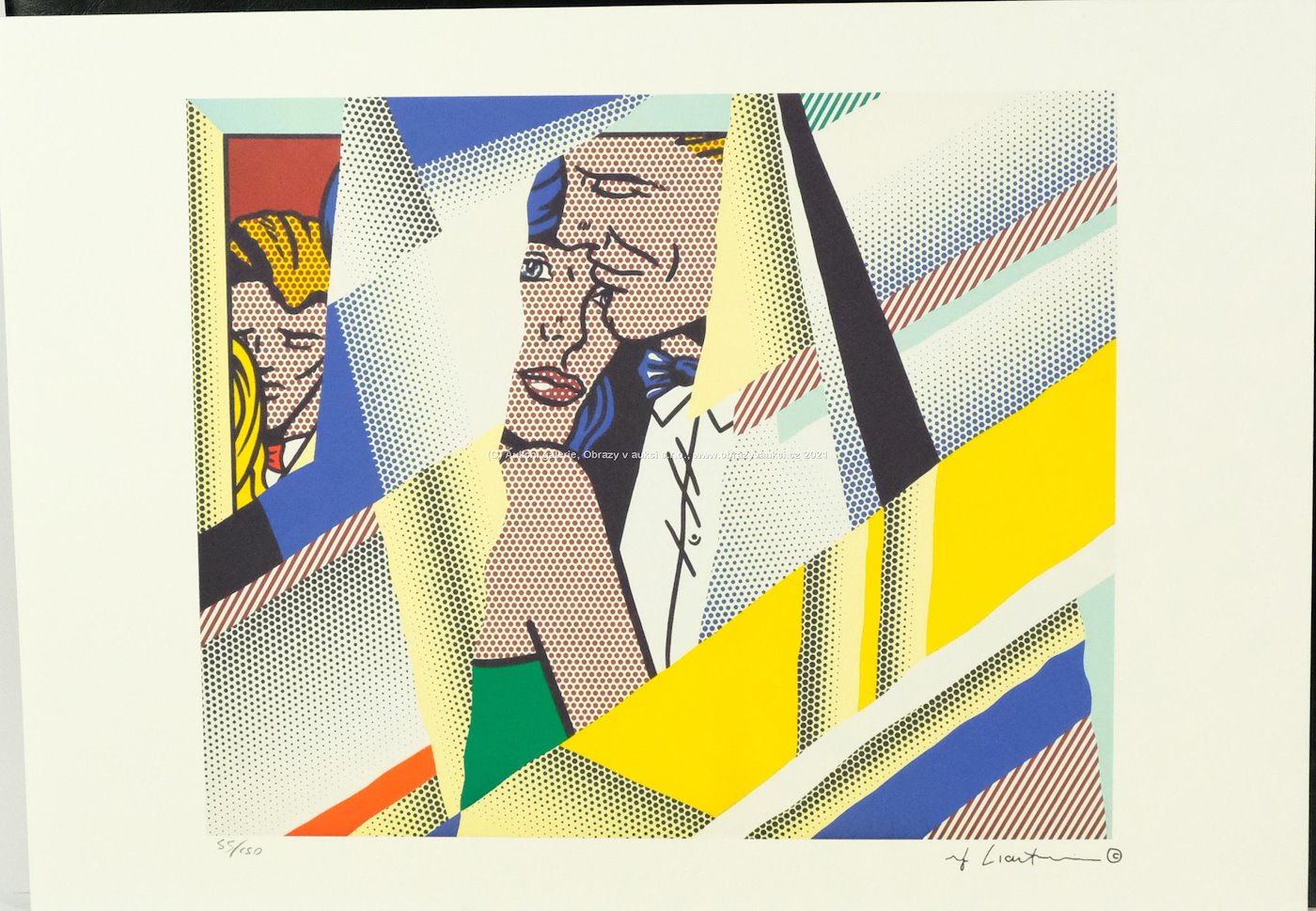 Roy Lichtenstein - Zrcadlení milenců