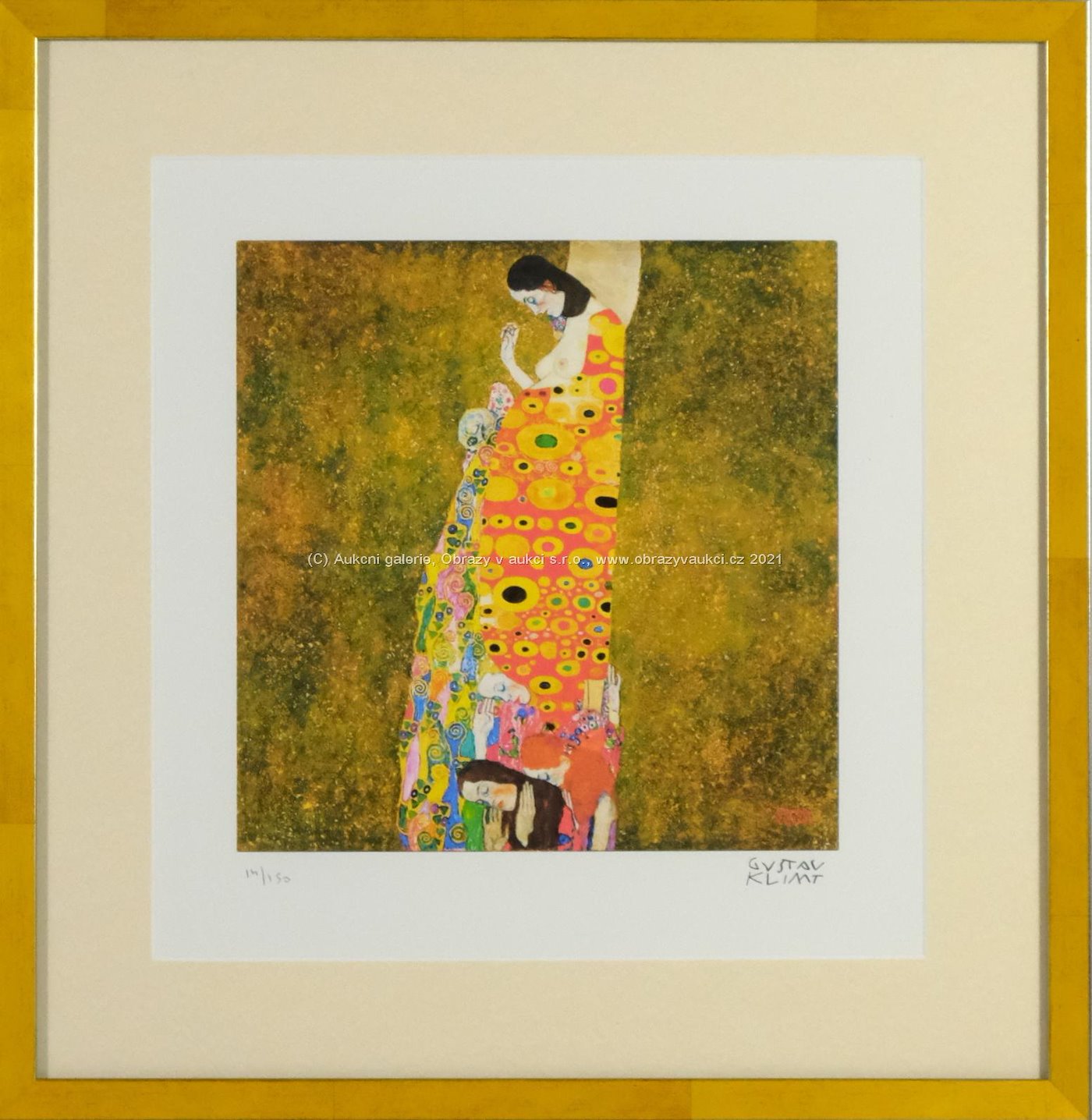 Gustav Klimt - Die Hoffnung II