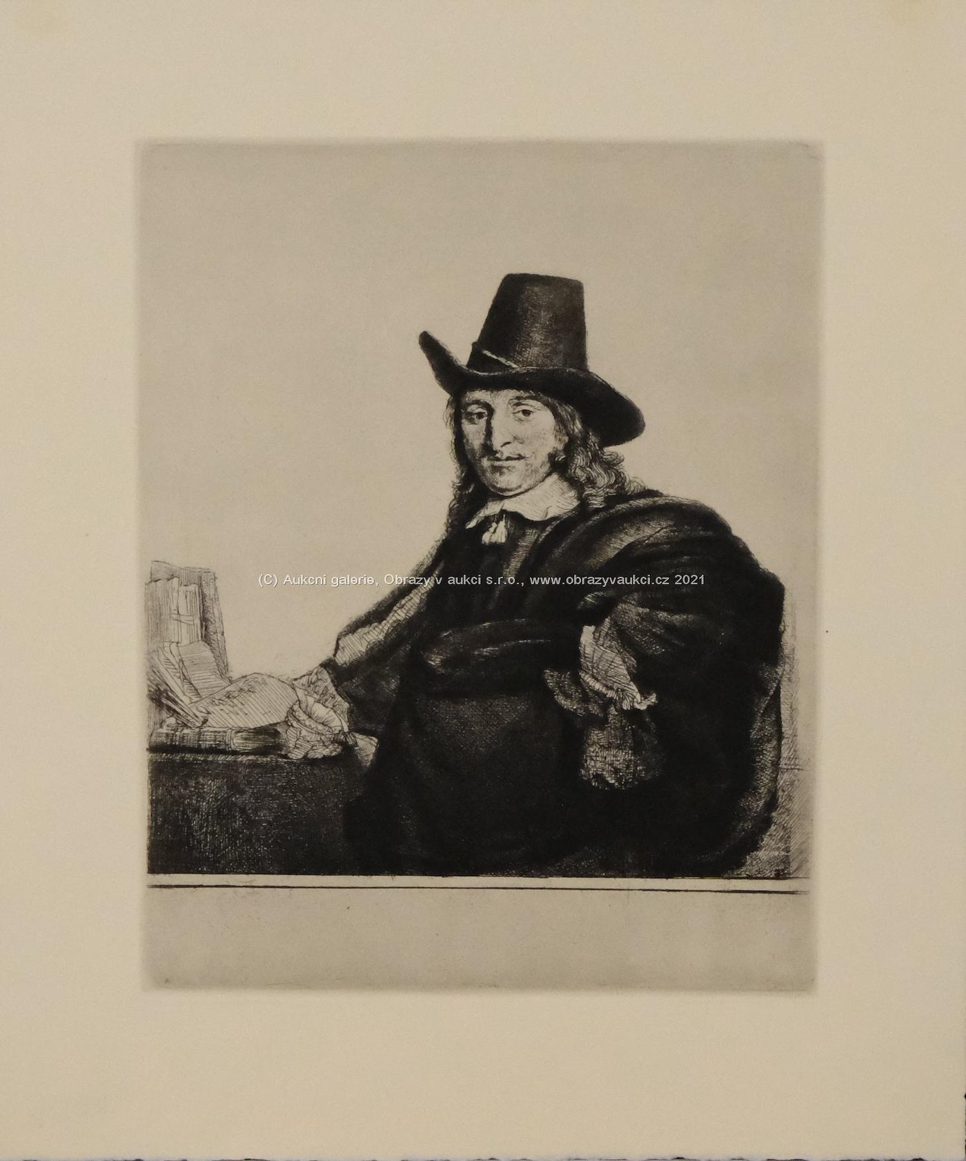 Rembrandt van Rijn - Jan Asselijn