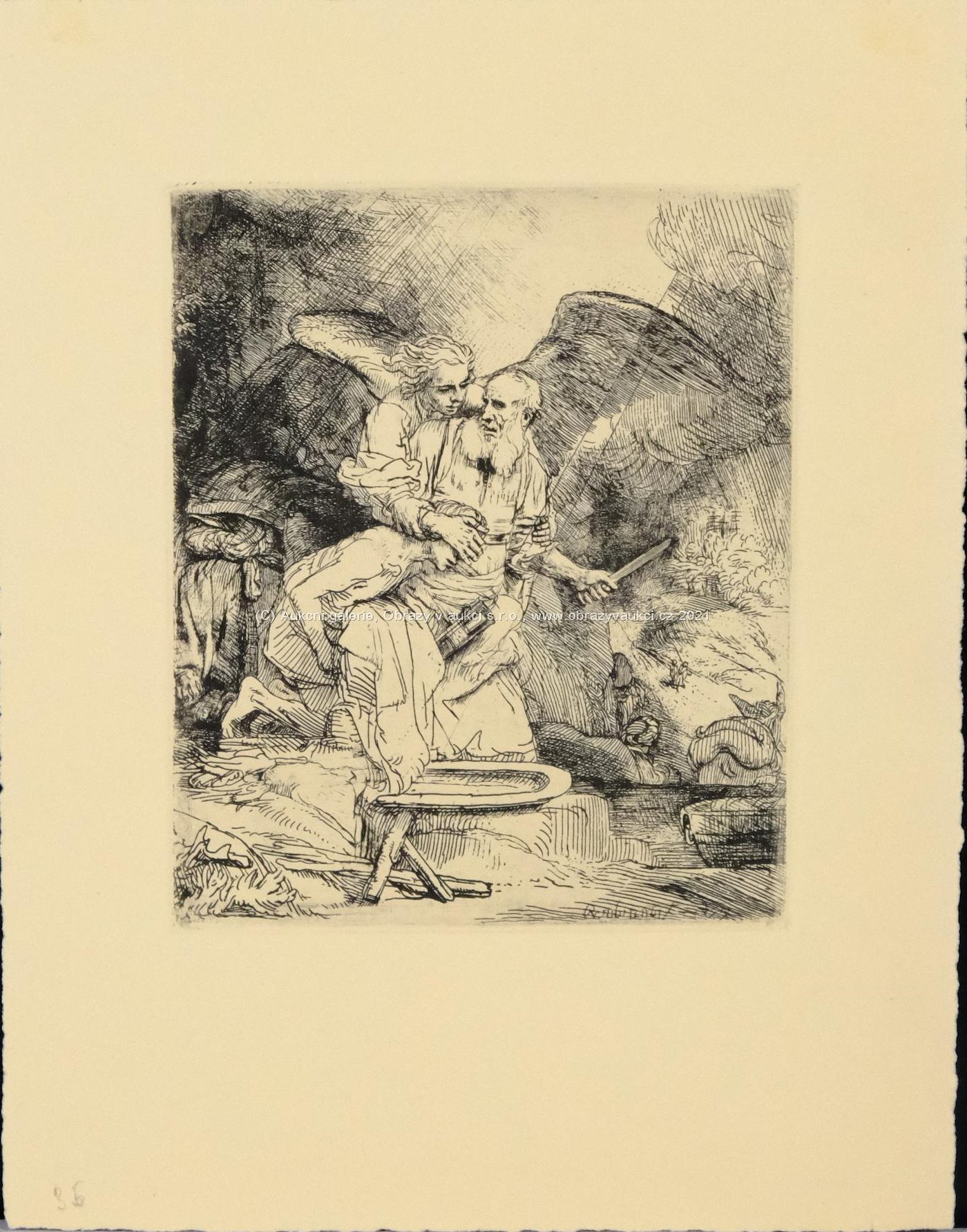 Rembrandt van Rijn - Anděl strážný