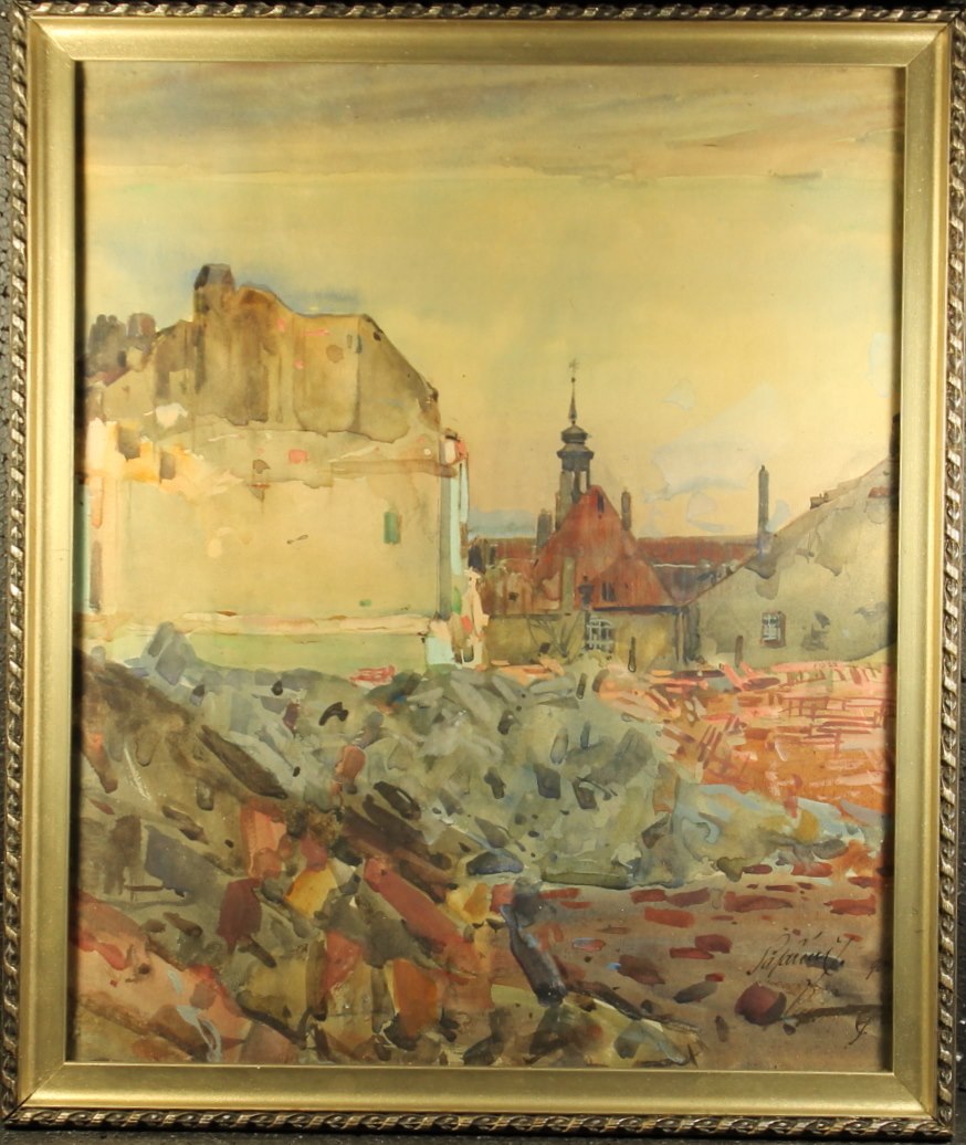 Jan Šafařík - Ruiny ve městě