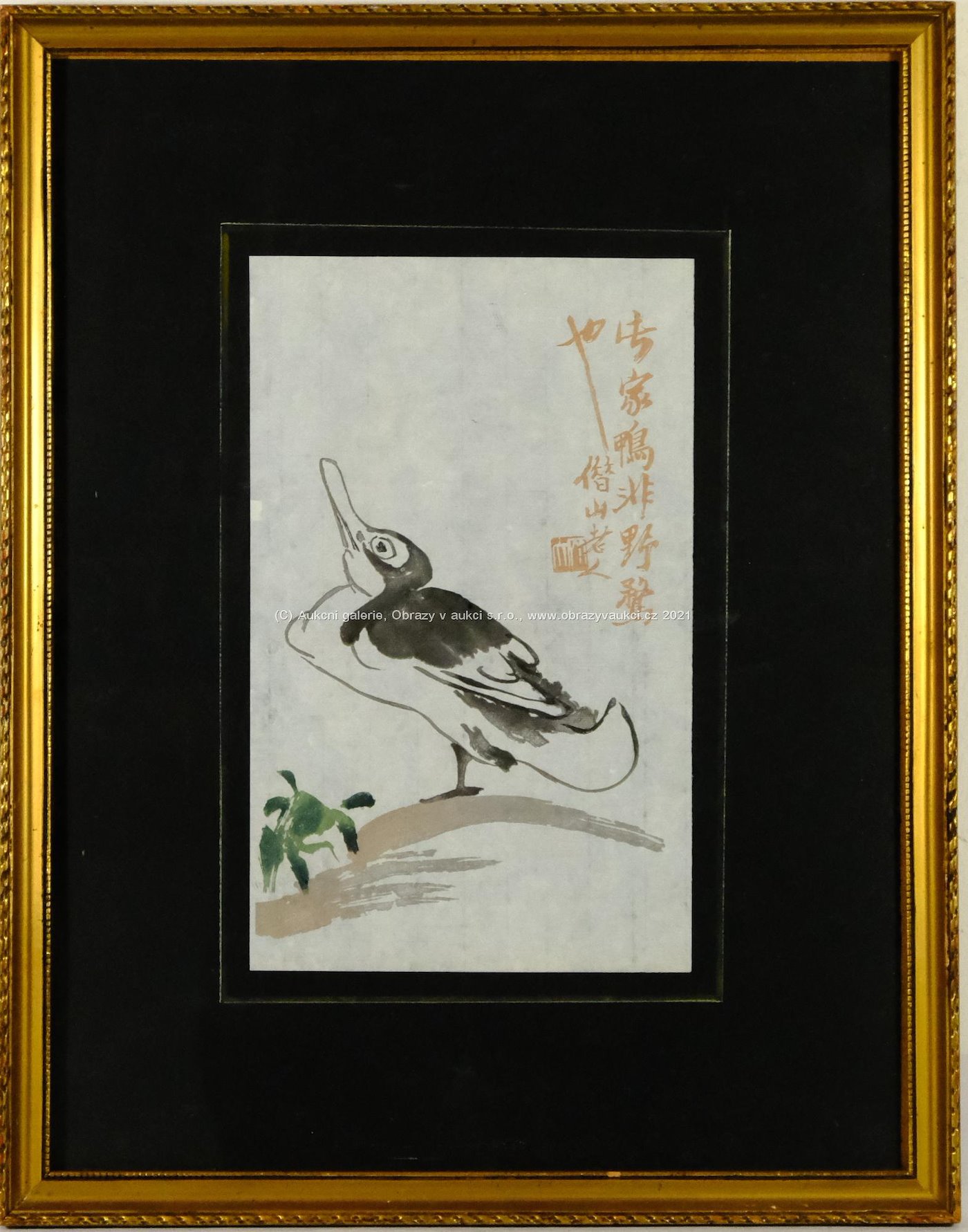 Qi Baishi - Divoká kachna