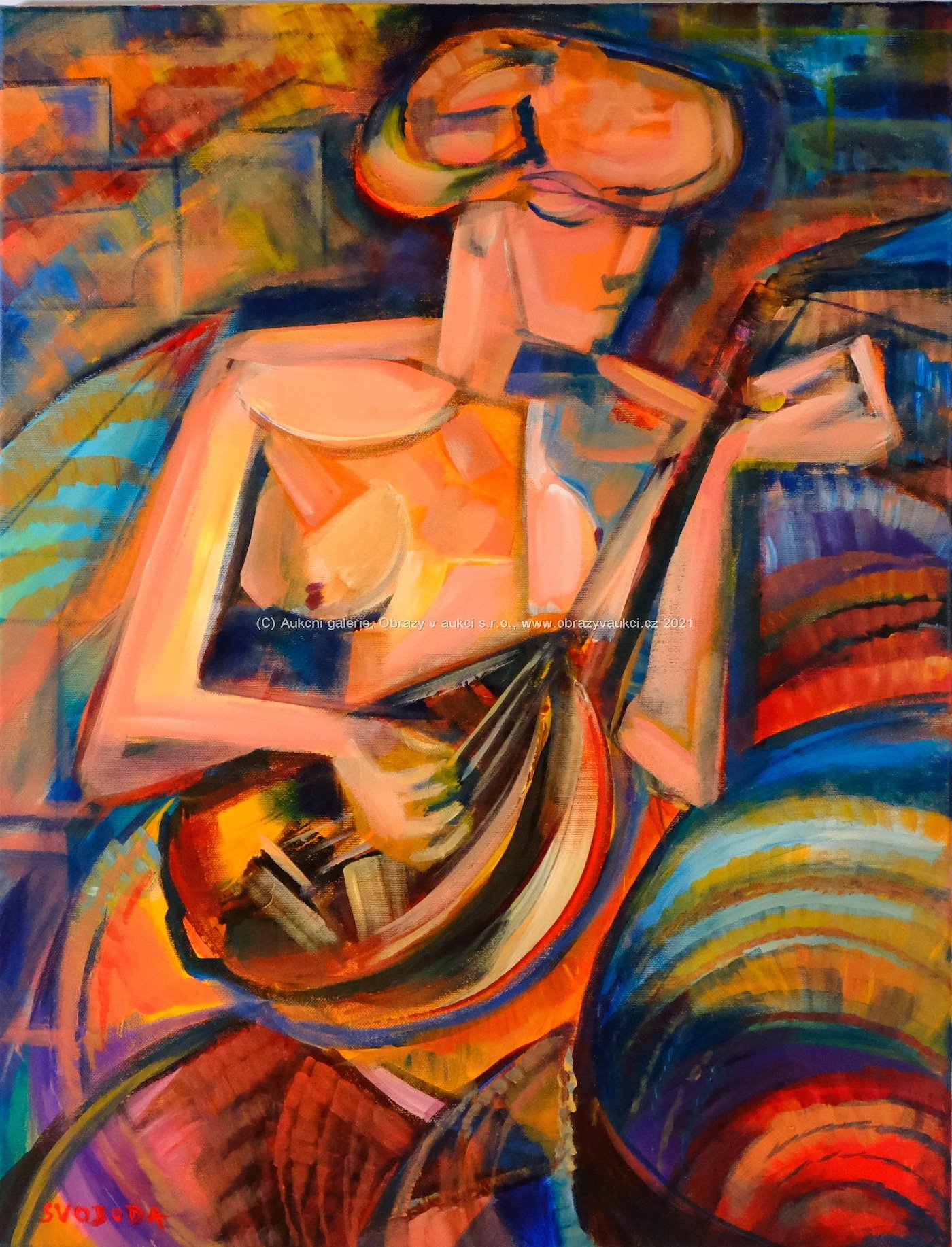 Jaroslav Jerry Svoboda - Dívka s mandolínou