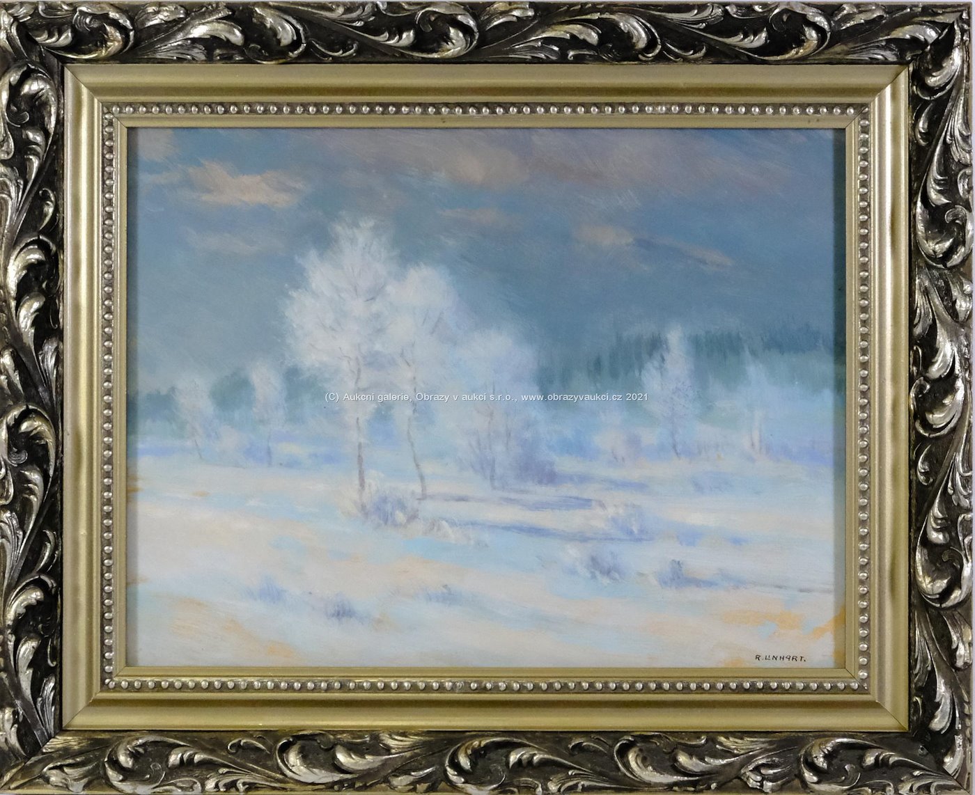Rudolf Linhart - Zimní krajina