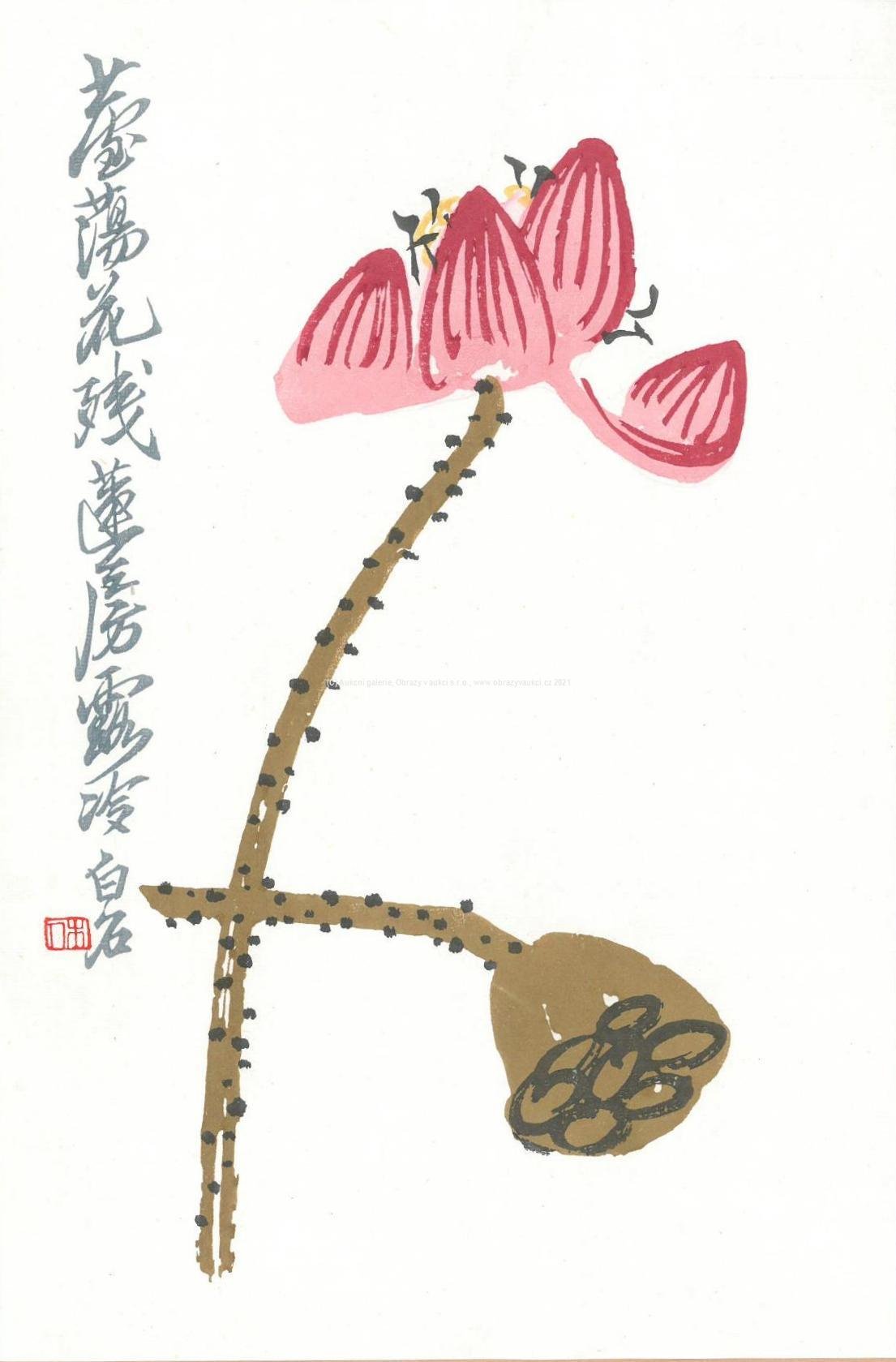 Bai-shi Qi (Čchi Paj-š´) - Vlčí mák