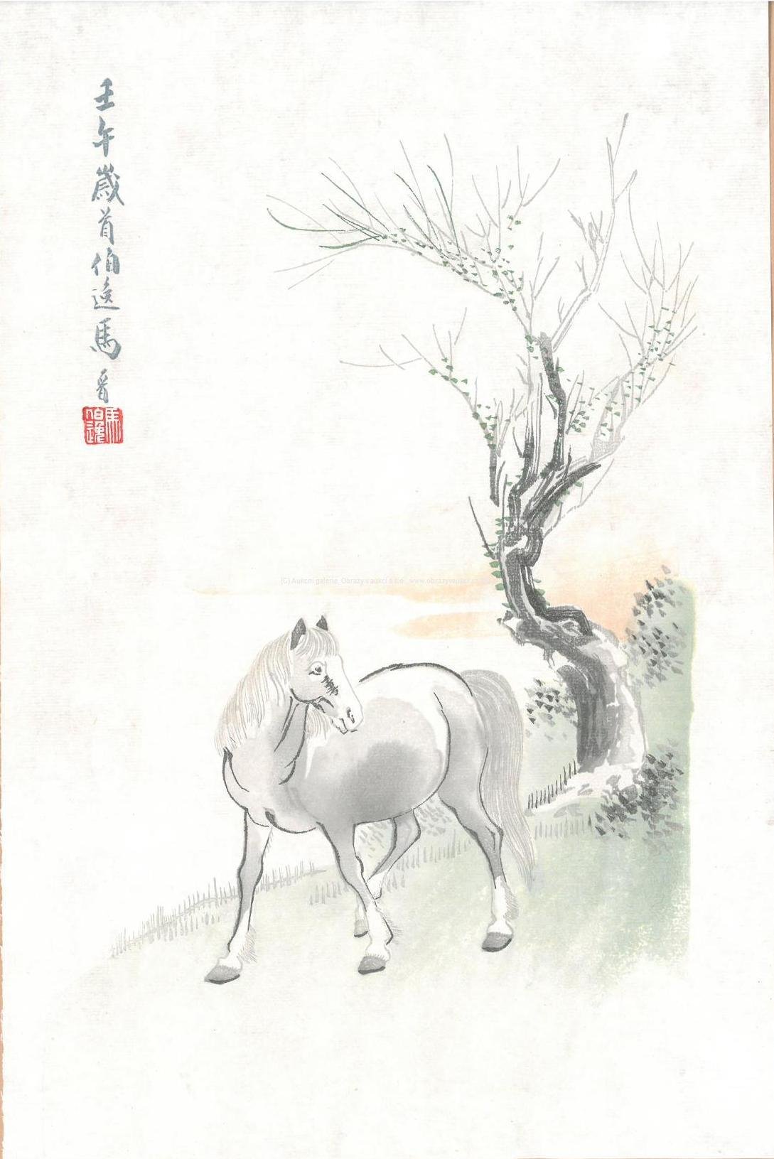 Bai-shi Qi (Čchi Paj-š´) - Bílý kůň