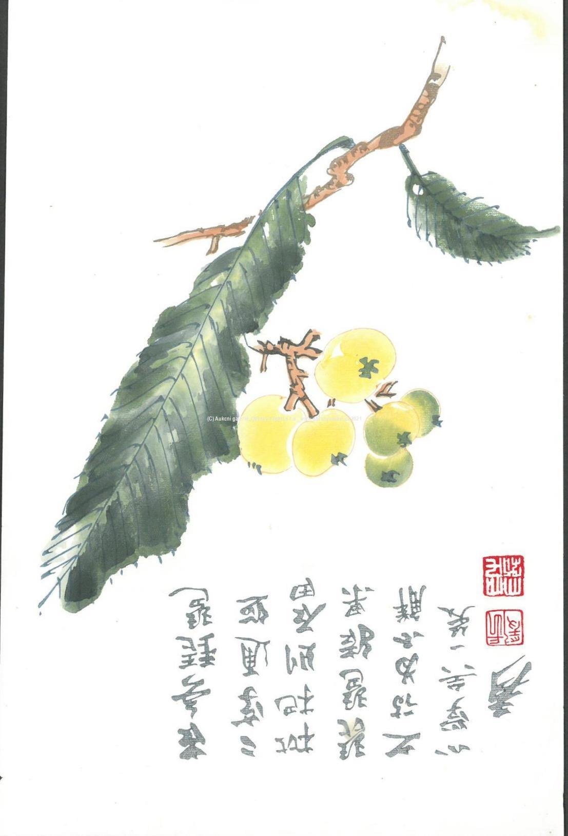 Bai-shi Qi (Čchi Paj-š´) - Čínská okrasná jabloň