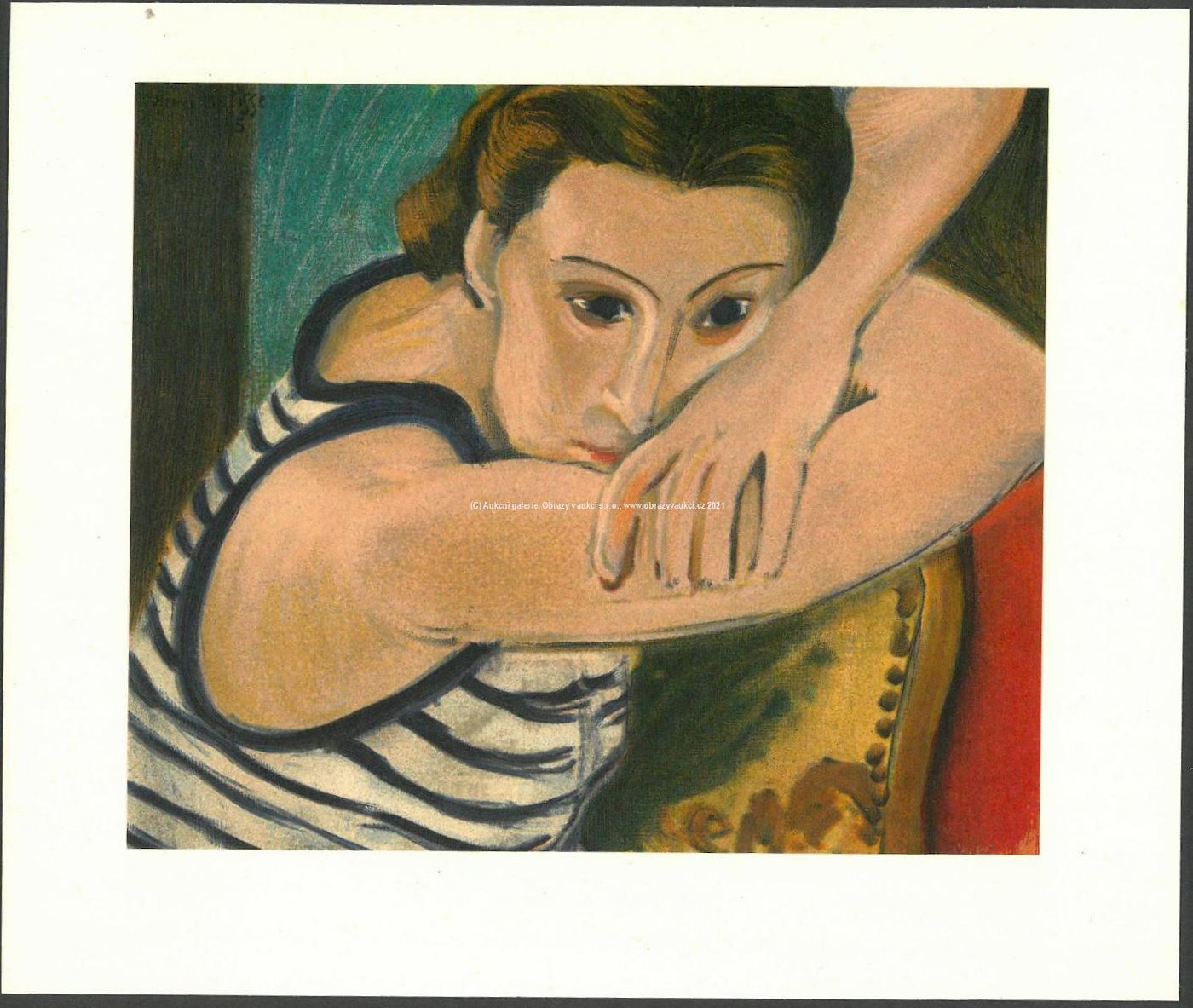 Henri Matisse - Madame L.D. - Les Yeux Bleus