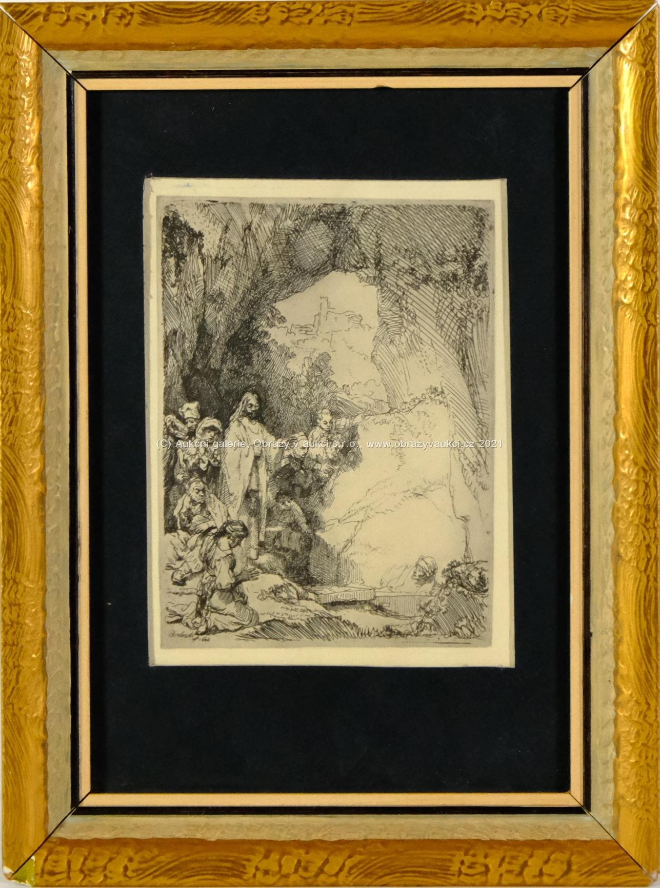 Rembrandt van Rijn - Ježíš u pramene