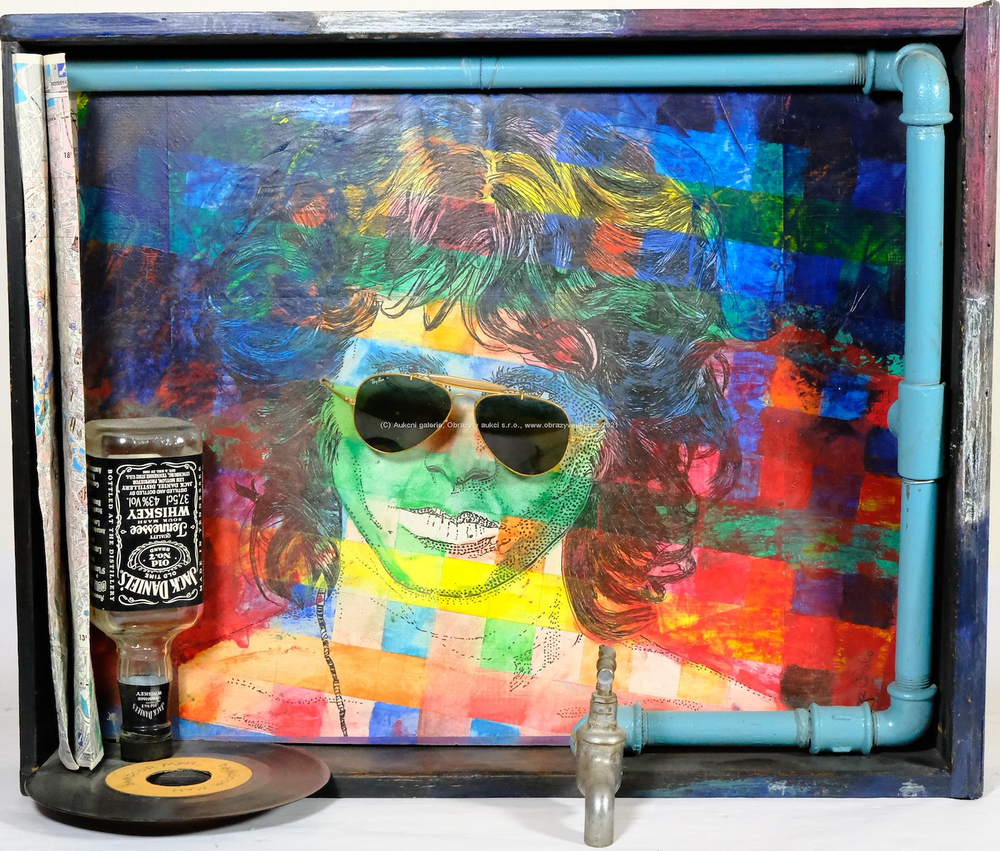Ge Polo - R.I.P. - Jim Morrison & his last Jack Daniels in Paris