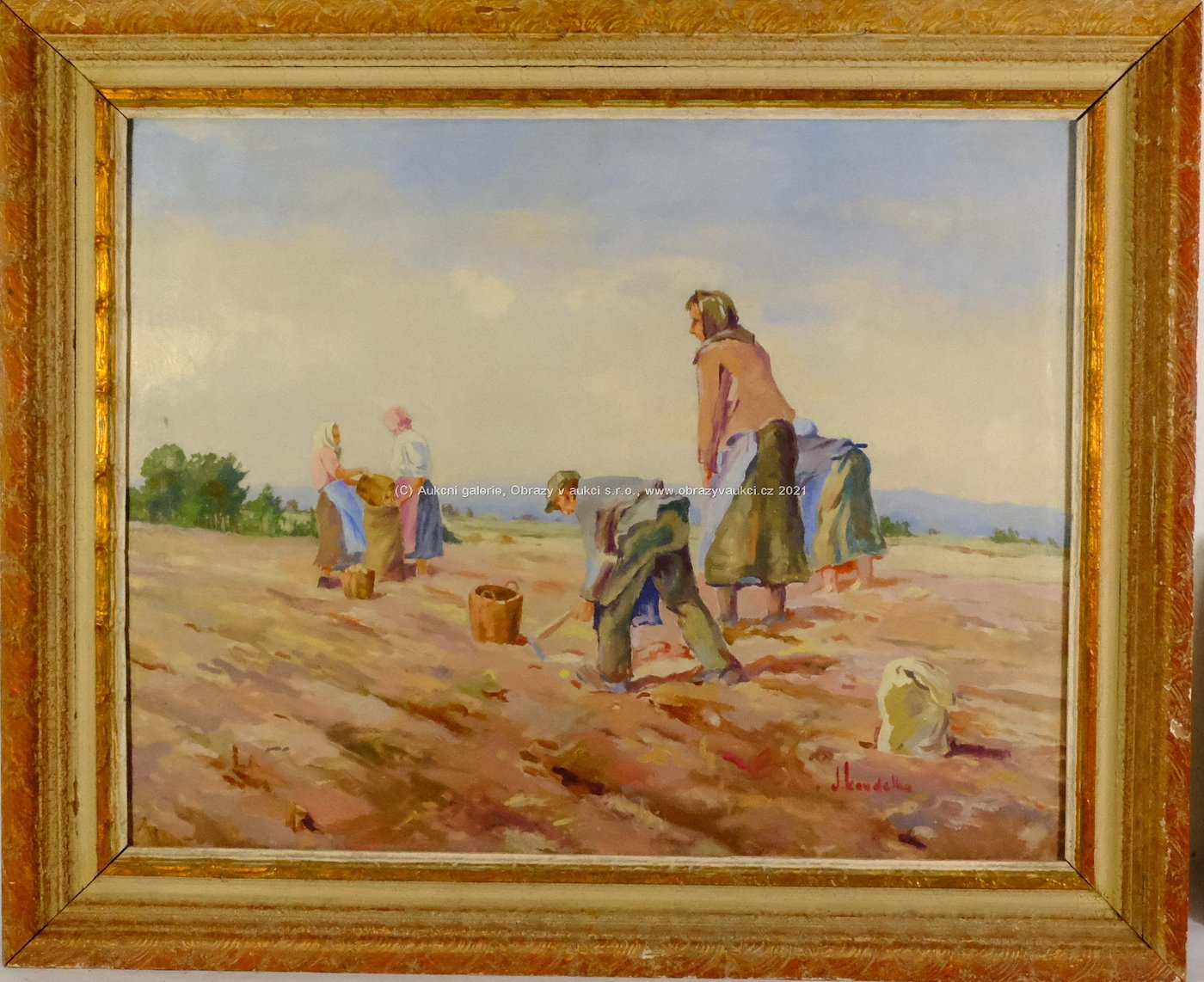 Josef Koudelka - Sbírání brambor