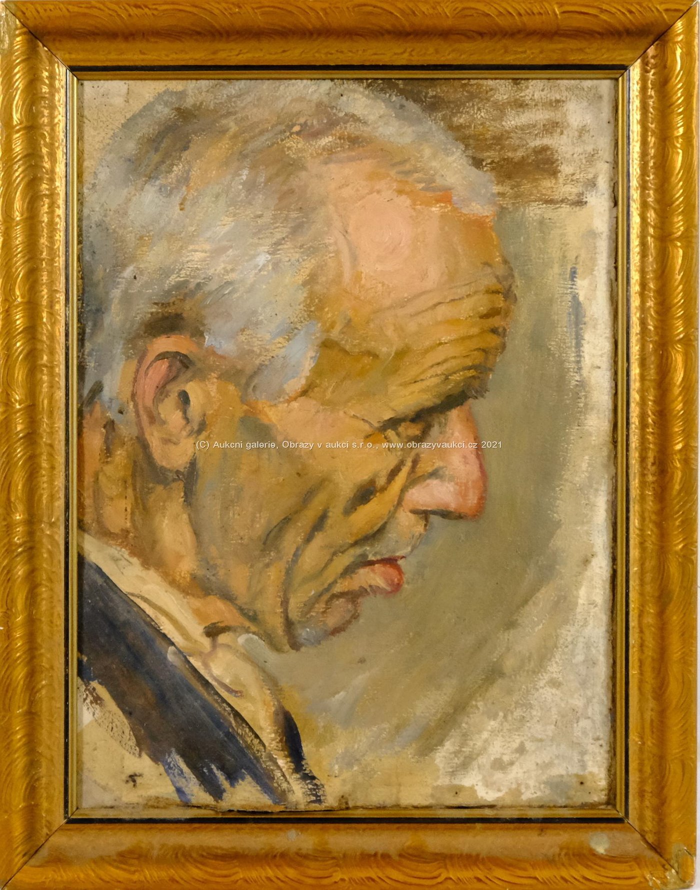 Jan Václav Sládek - Portrét muže