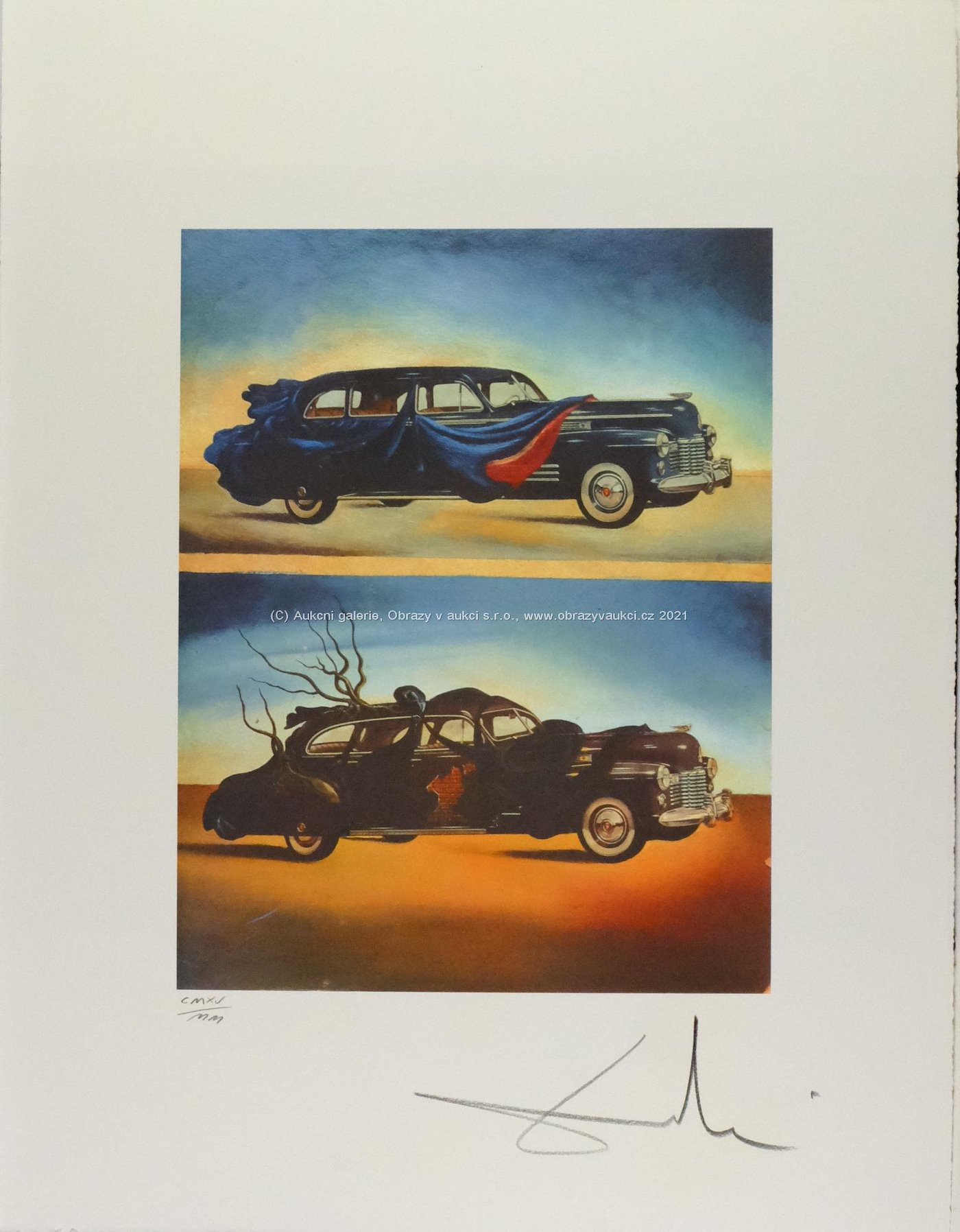 Salvador Dalí - The Automobile Clothed