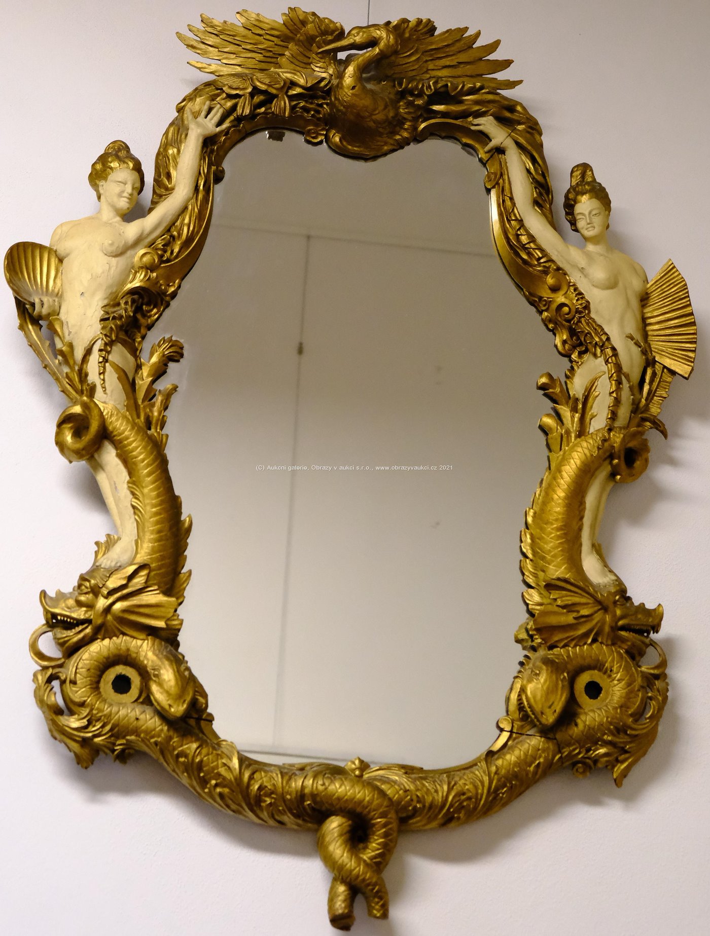 19. století - Francouzské zrcadlo 