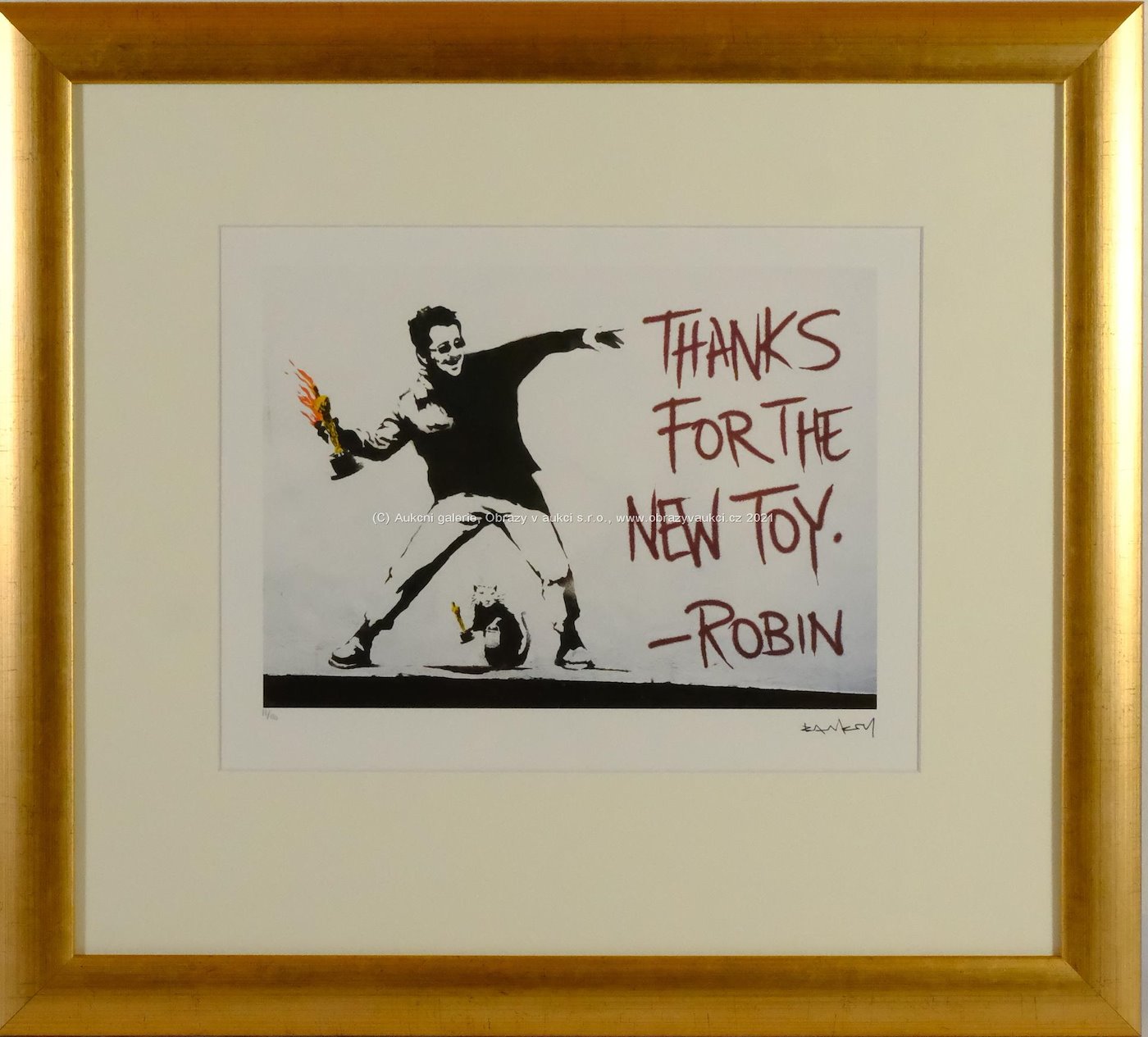 Banksy - Thanks For The New Toy