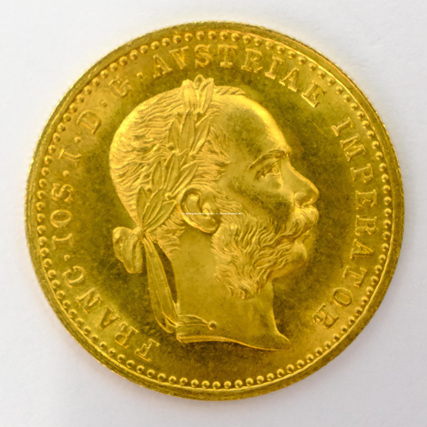 .. - Rakousko Uhersko zlatý 1 dukát 1914. Zlato 986/1000, hrubá hmotnost mince 3,491g
