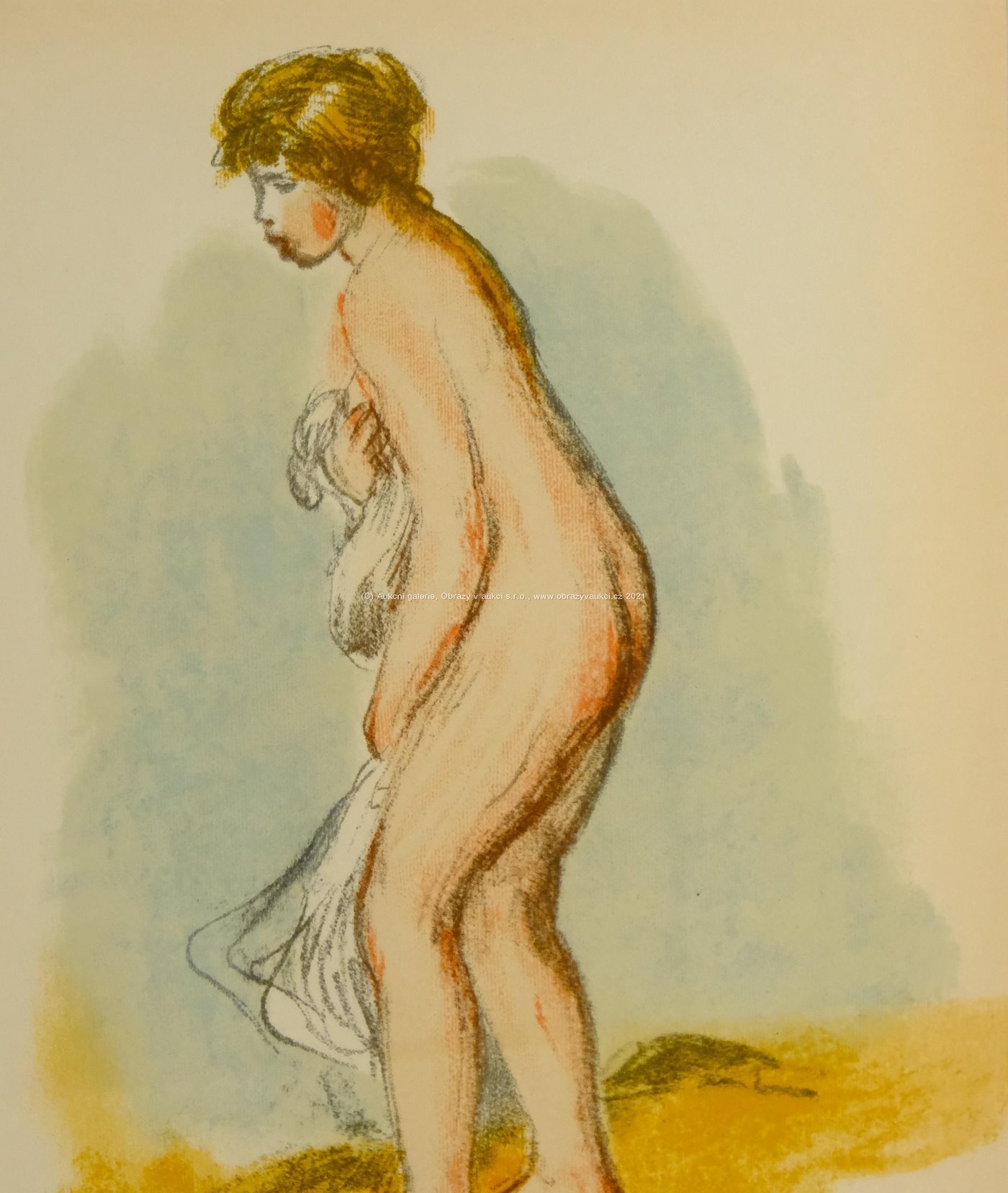 Auguste Renoir - Baigneuse debout