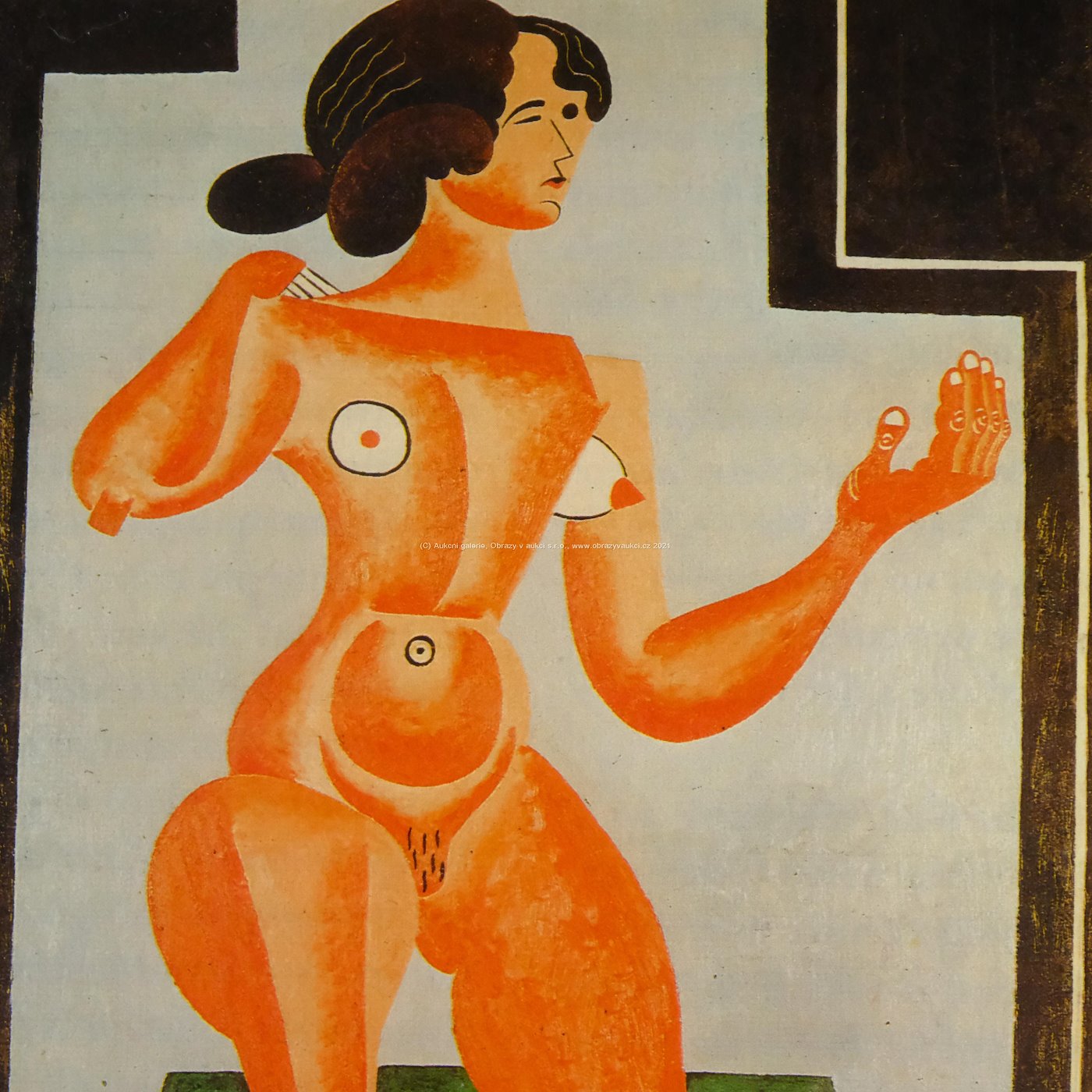 Joan Miró - Akt ženy