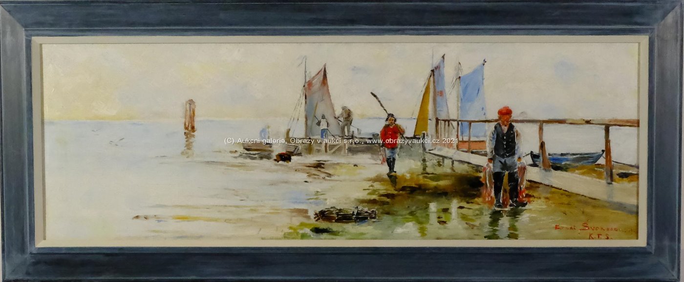 Ernst Svensson - Návrat z rybolovu