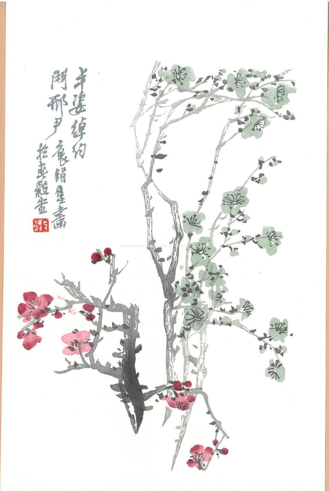 Bai-shi Qi (Čchi Paj-š´) - Šípková růže
