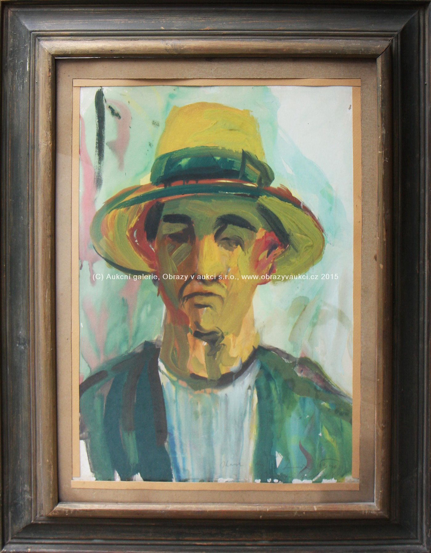 Karel Souček (*1885) - Muž v klobouku