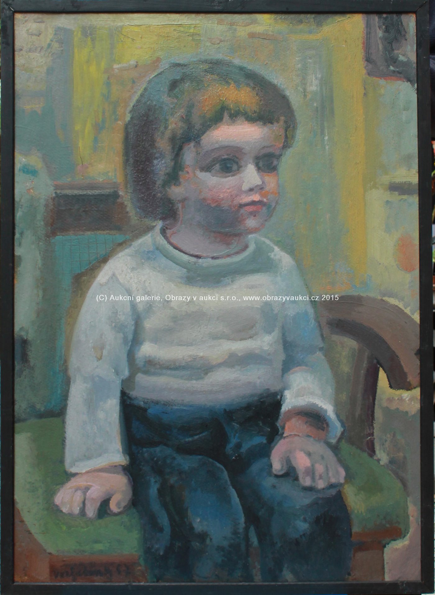 Karel Veržakovský - Dětský portrét