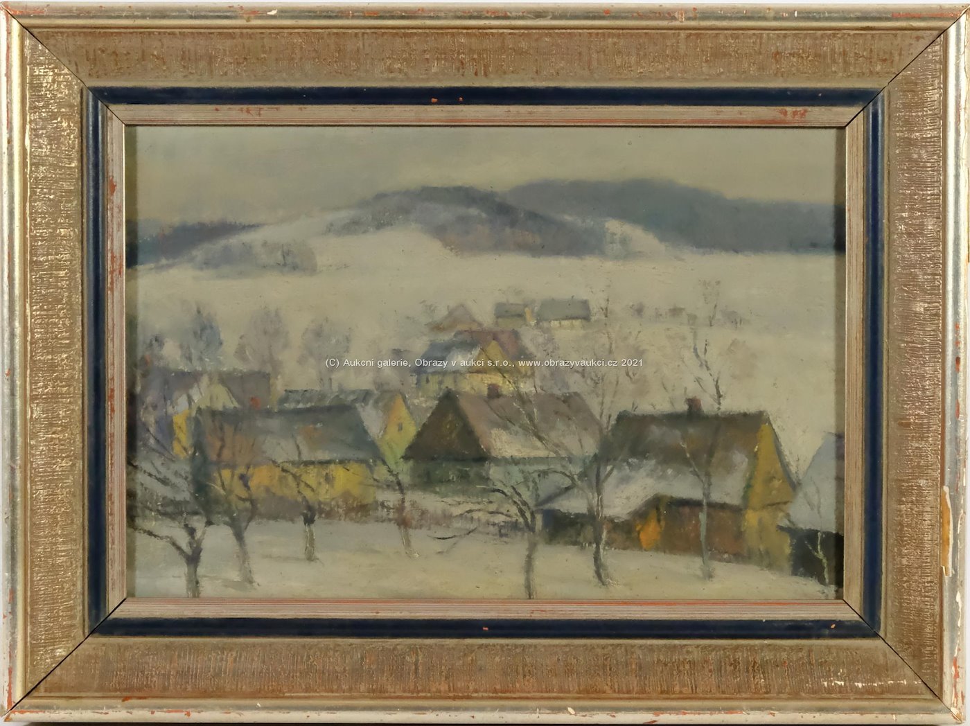 Karel Jan Sigmund - Zimní vesnice
