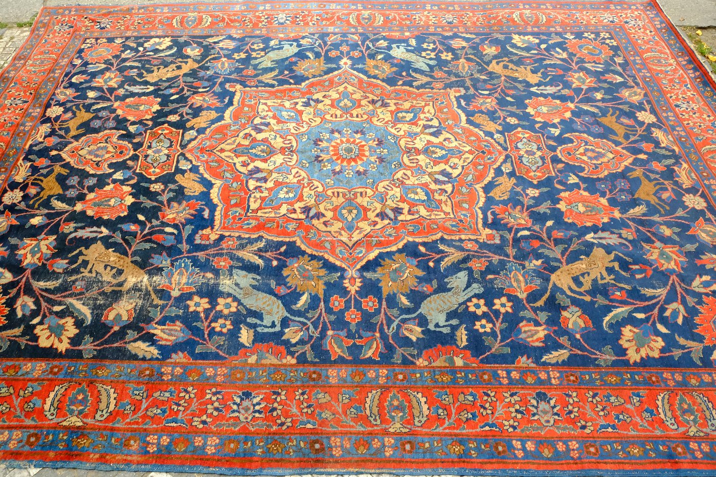 Írán, počátek 19. století - Perský koberec Tabriz