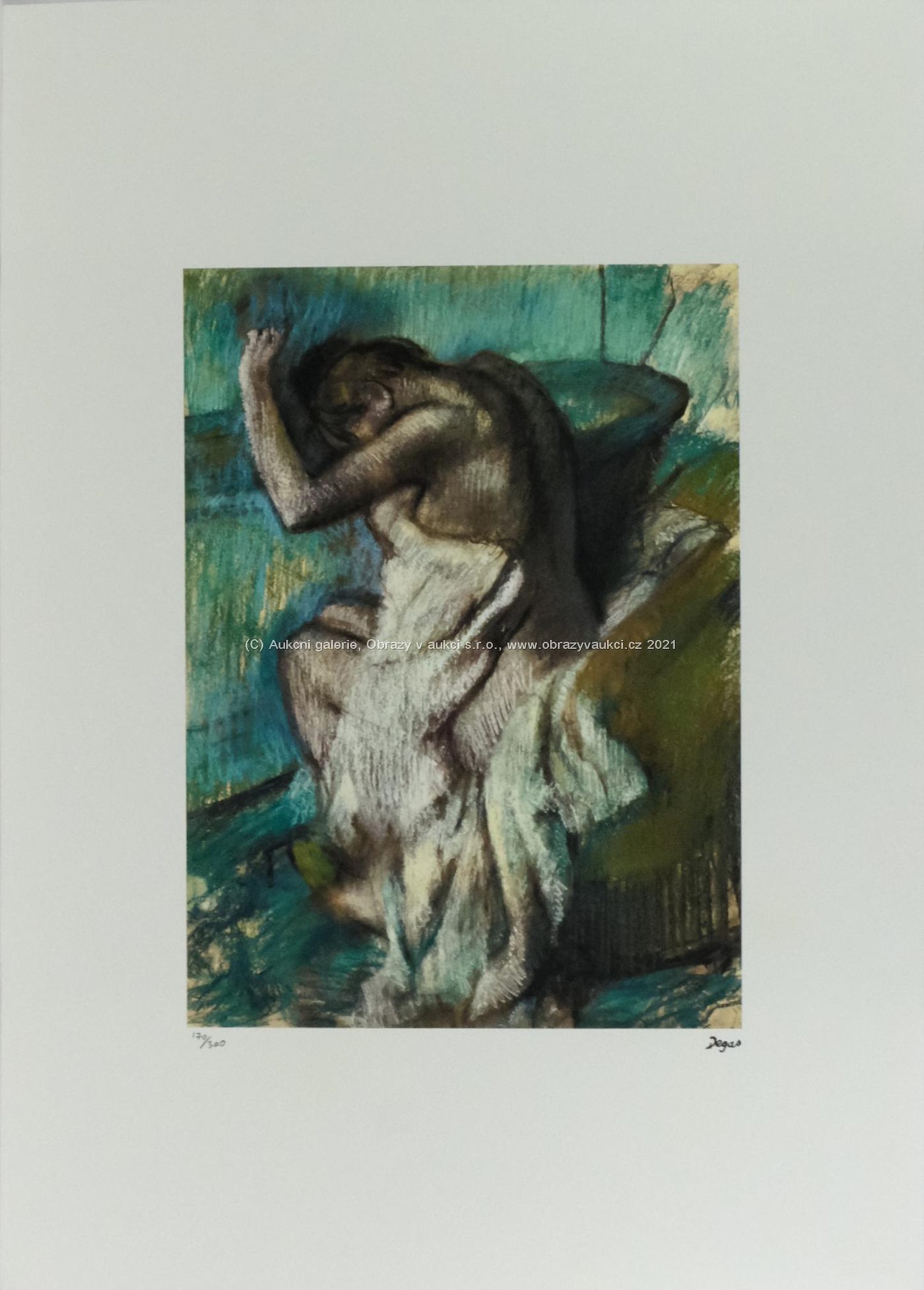 Edgar Degas - Zahalená