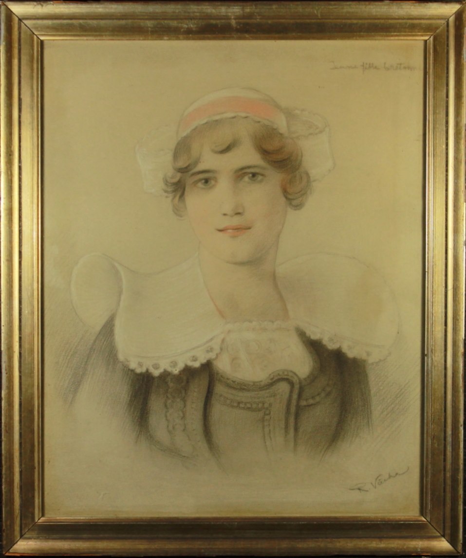 Rudolf Vácha - Jeune fille Gretonne