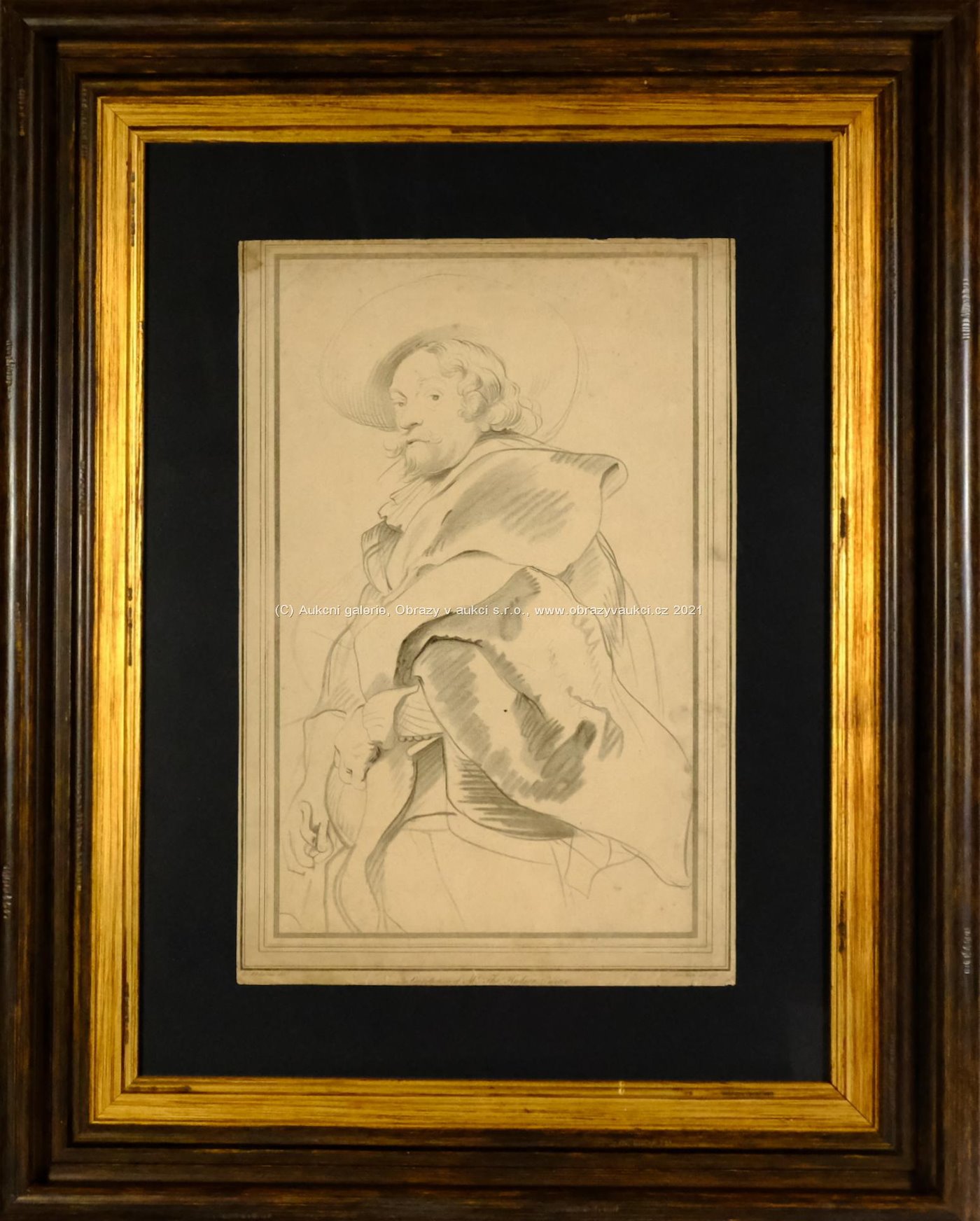 Simon Watts podle Petera Paula Rubense - Portrét kavalíra