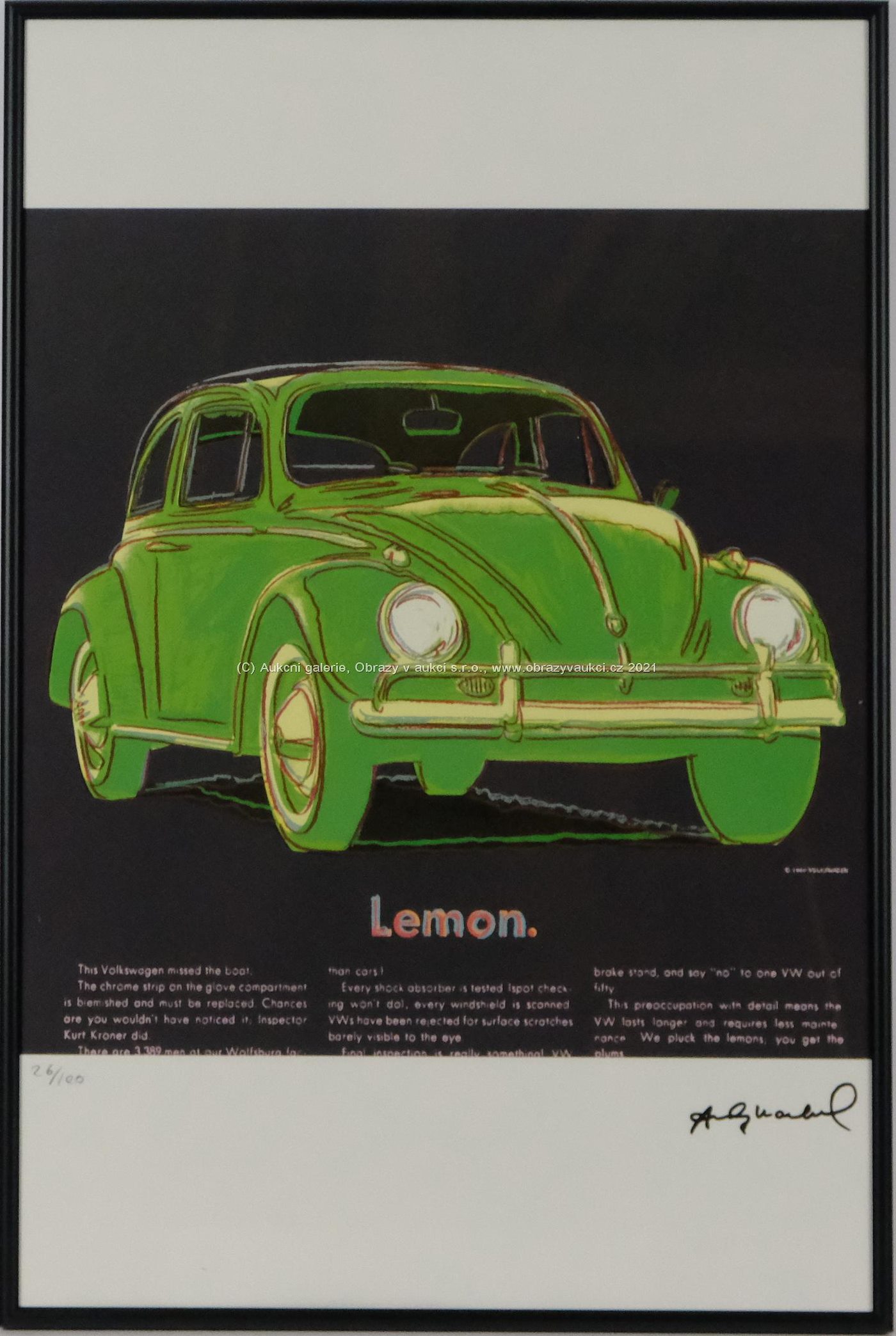 Andy Warhol - Lemon