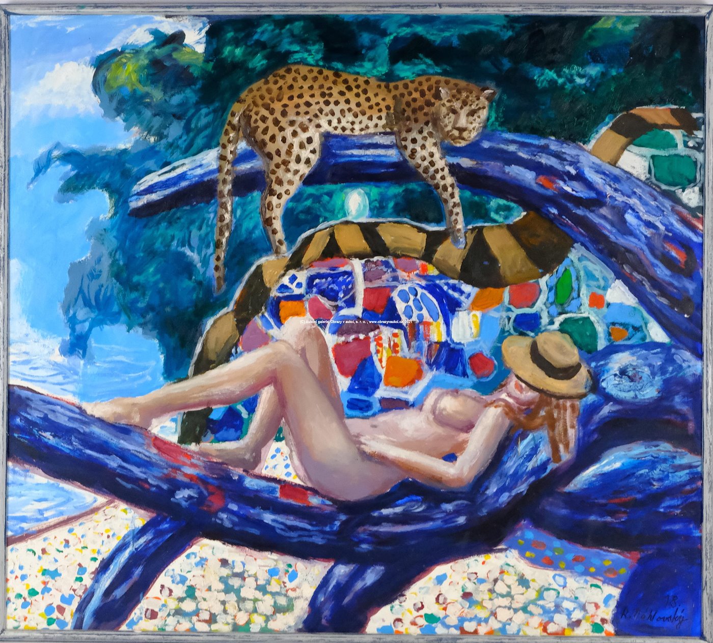 Richard Náhlovský - Na pláži s jaguárem