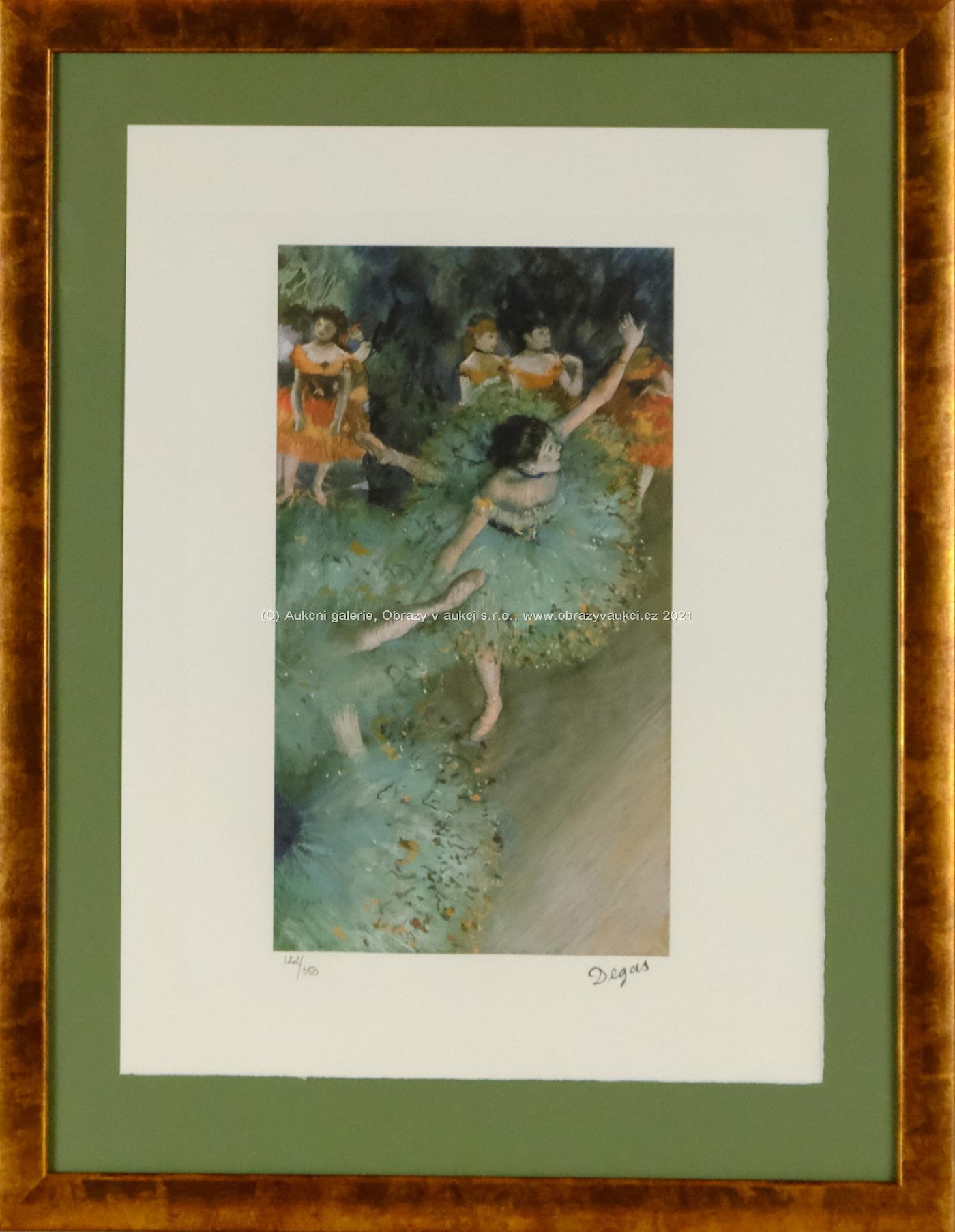 Edgar Degas - Baletní představení