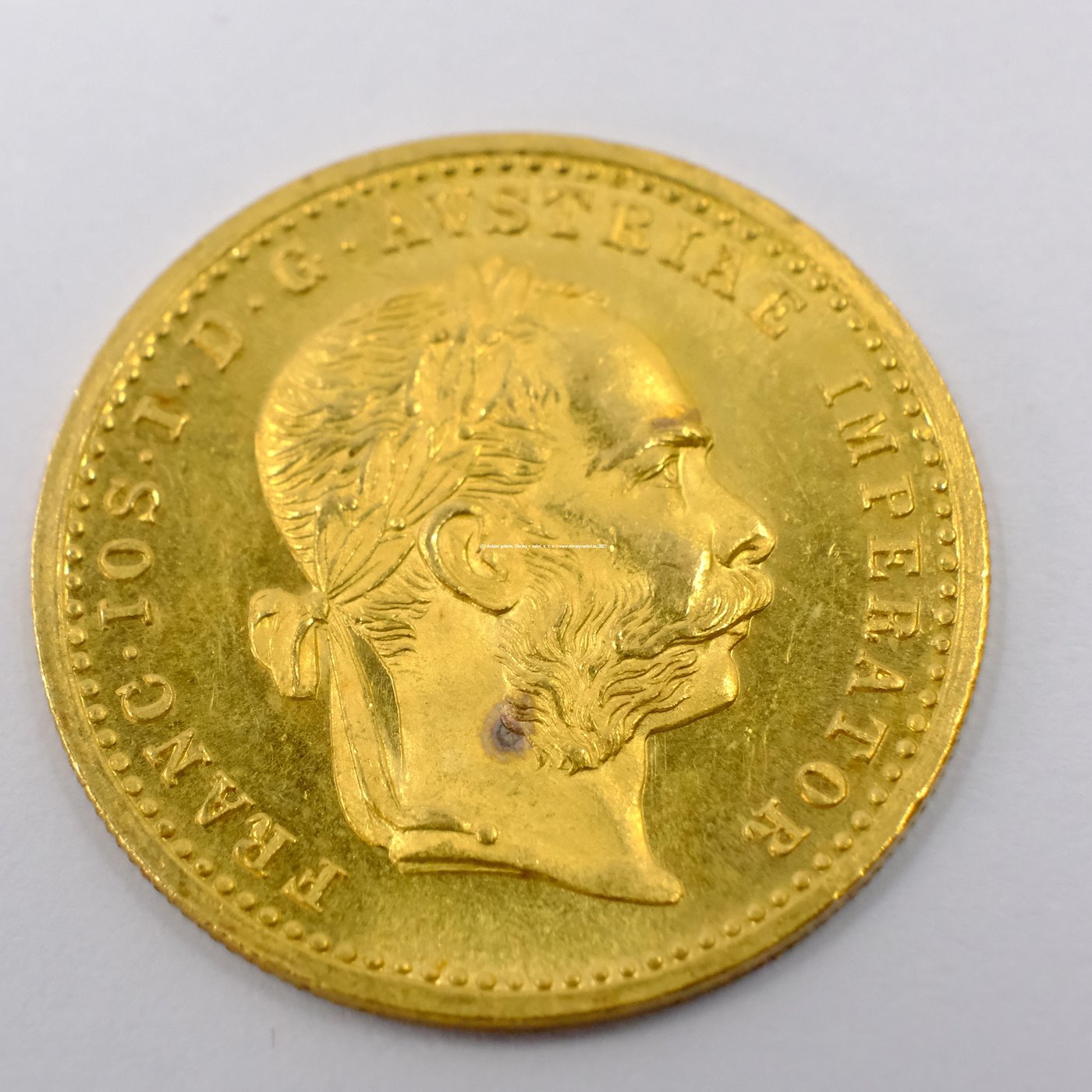 .. - Rakousko Uhersko zlatý 1 dukát 1904.  Zlato 986/1000, hrubá hmotnost mince 3,491g