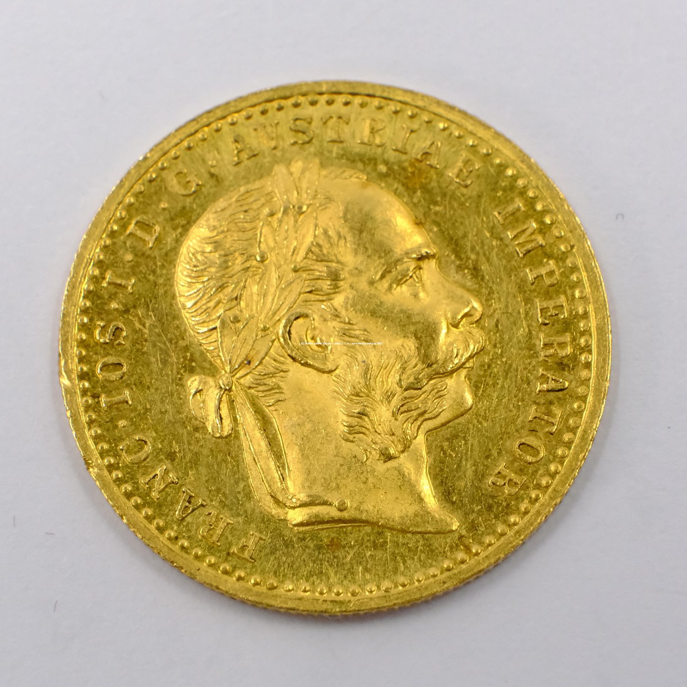 .. - Rakousko Uhersko zlatý 1 dukát 1914. Zlato 986/1000, hrubá hmotnost mince 3,491g,