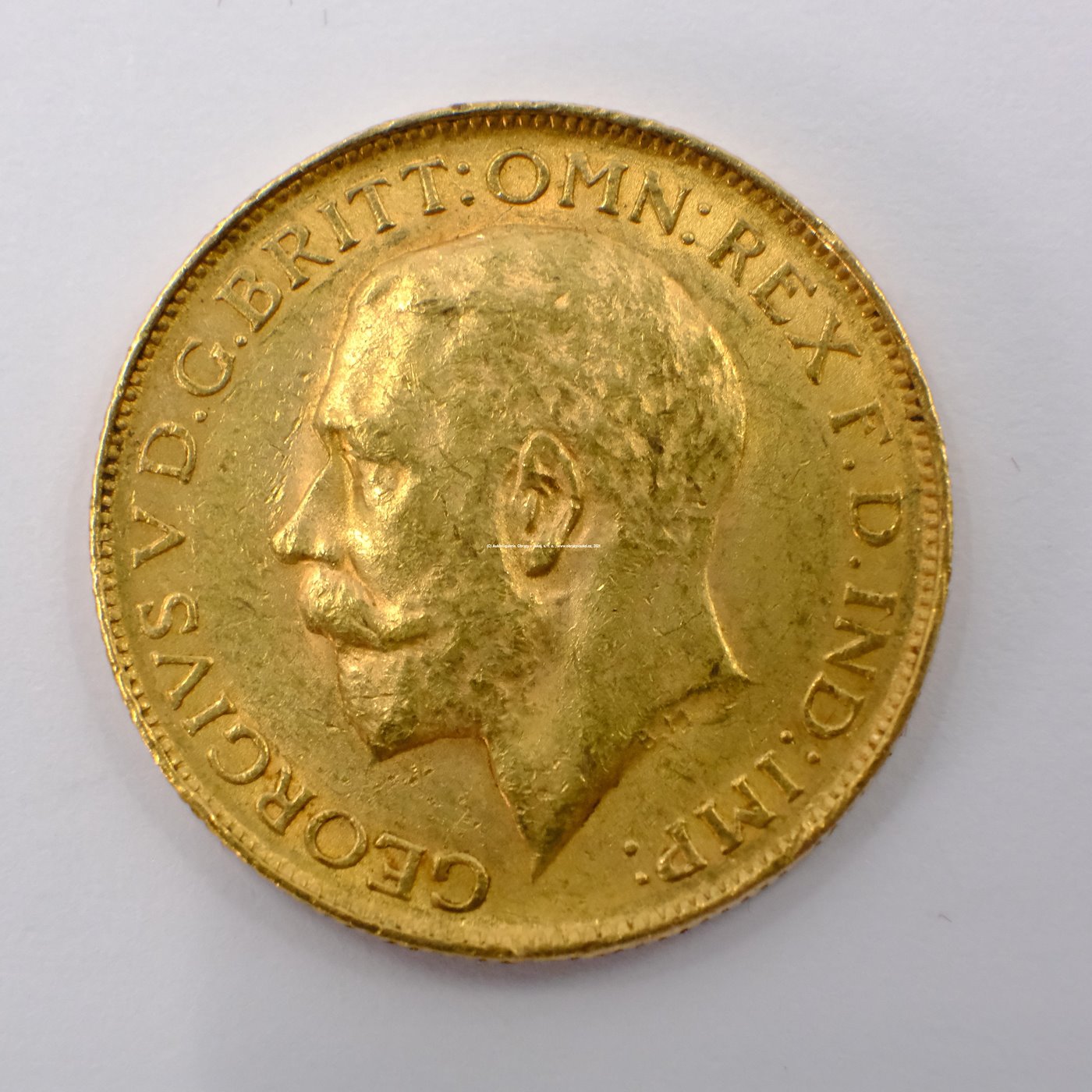.. - Velká Británie zlatý Sovereign GEORGE V. 1926. Zlato 916,7/1000, hrubá hmotnost 7,99g