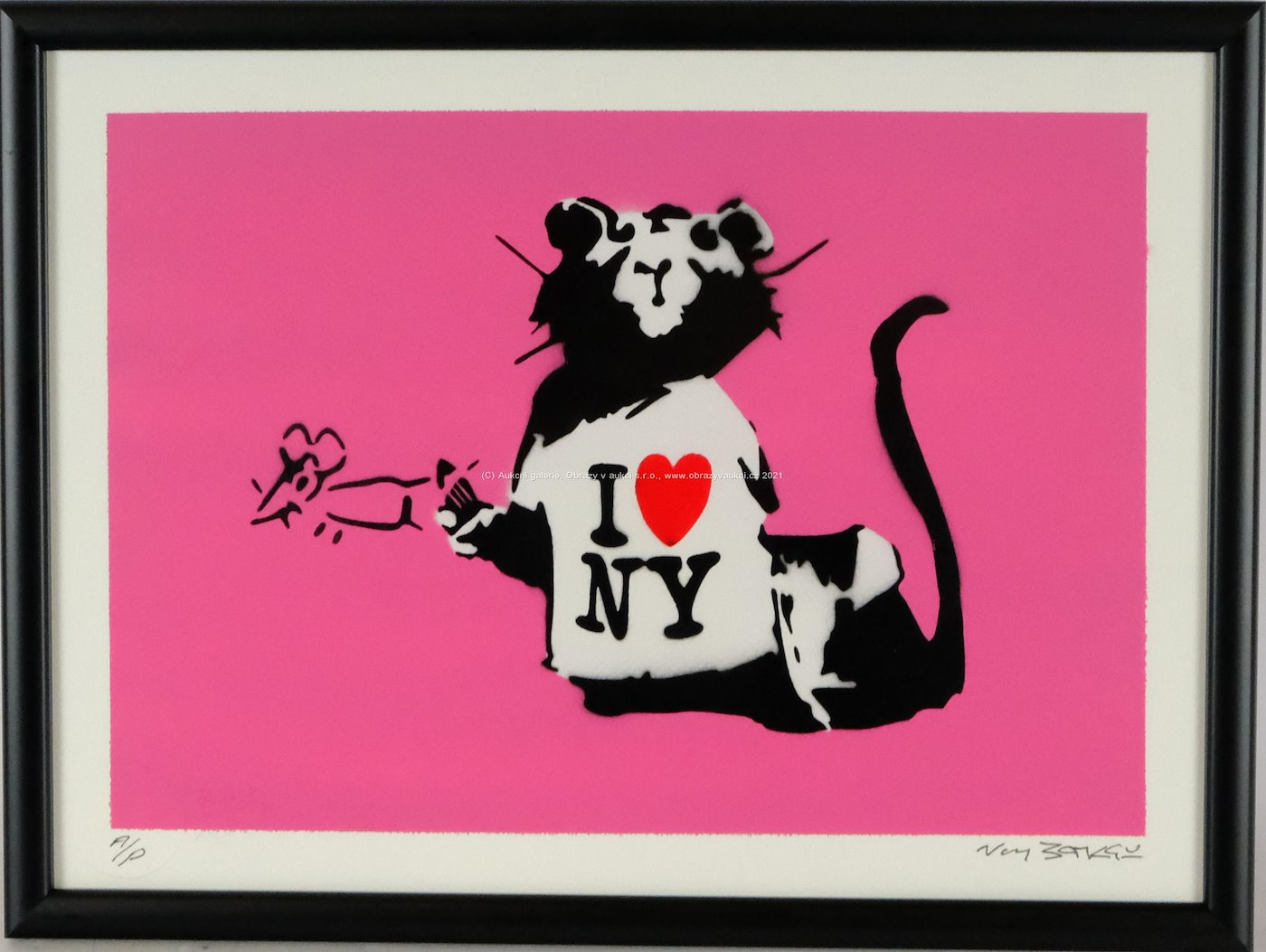 Not Banksy - I love N.Y. 