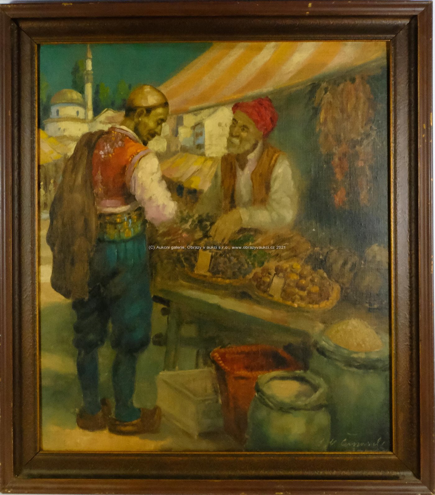 Josef M. Černovický - Trh v Orientu