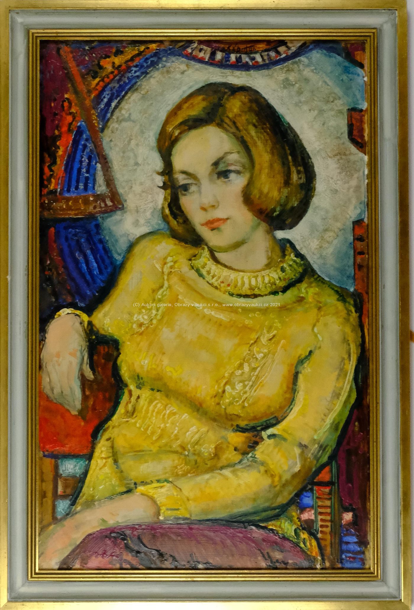 Josef Kábrt - Dívka ve žlutém