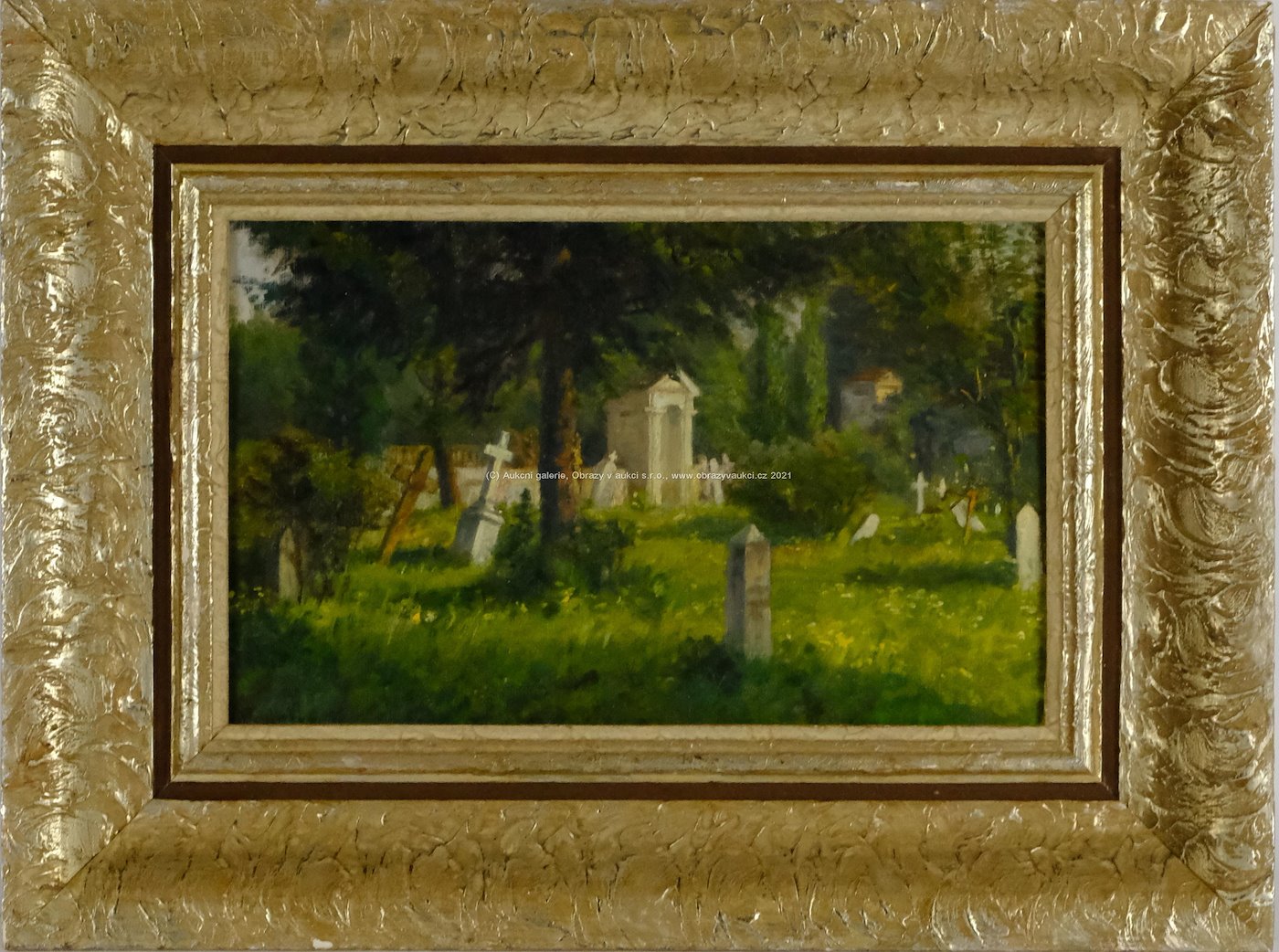 Josef Holub - Na hřbitově
