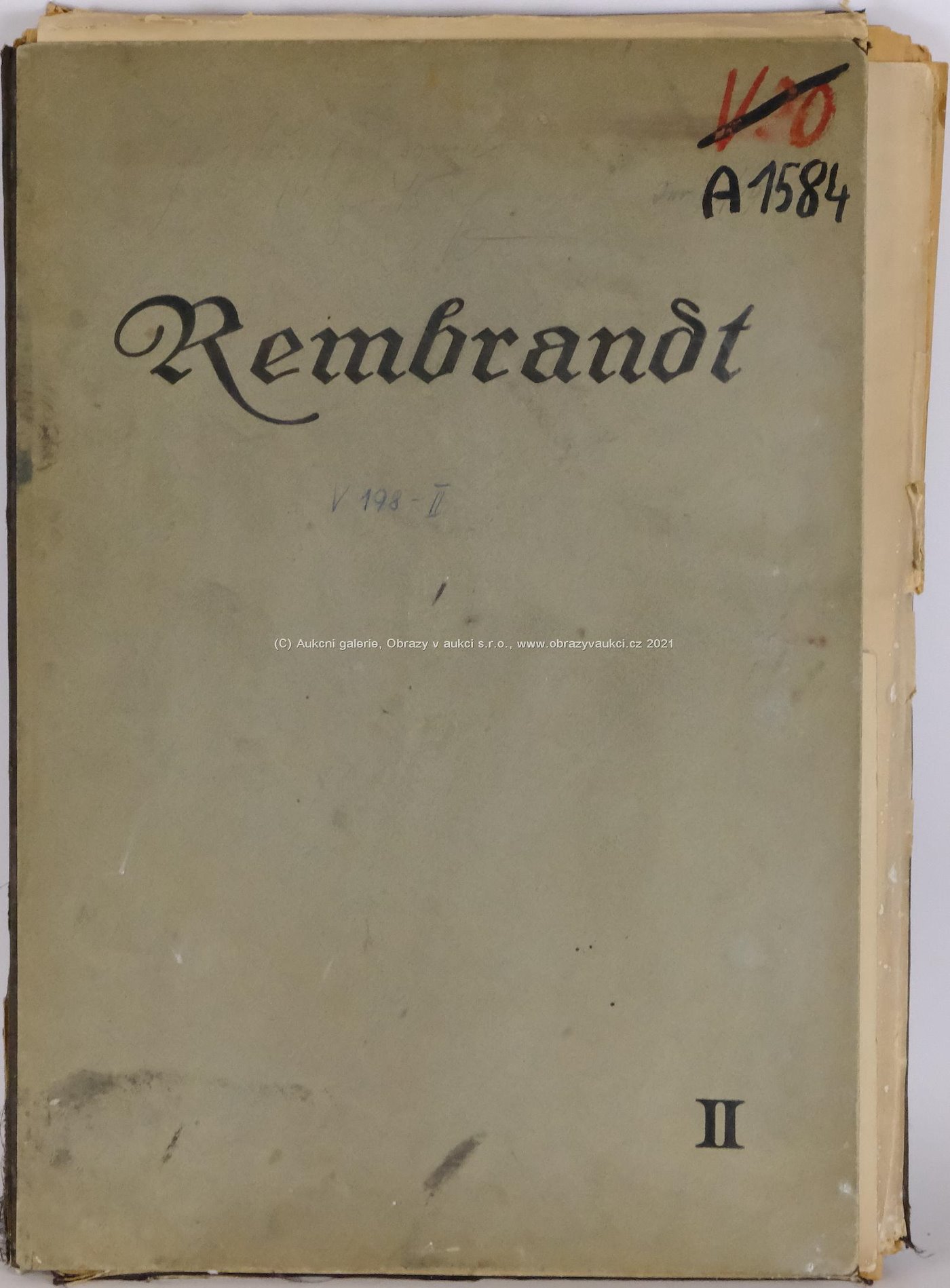 Rembrandt van Rijn - Rembrandts Sämtliche radierungen - 2.část