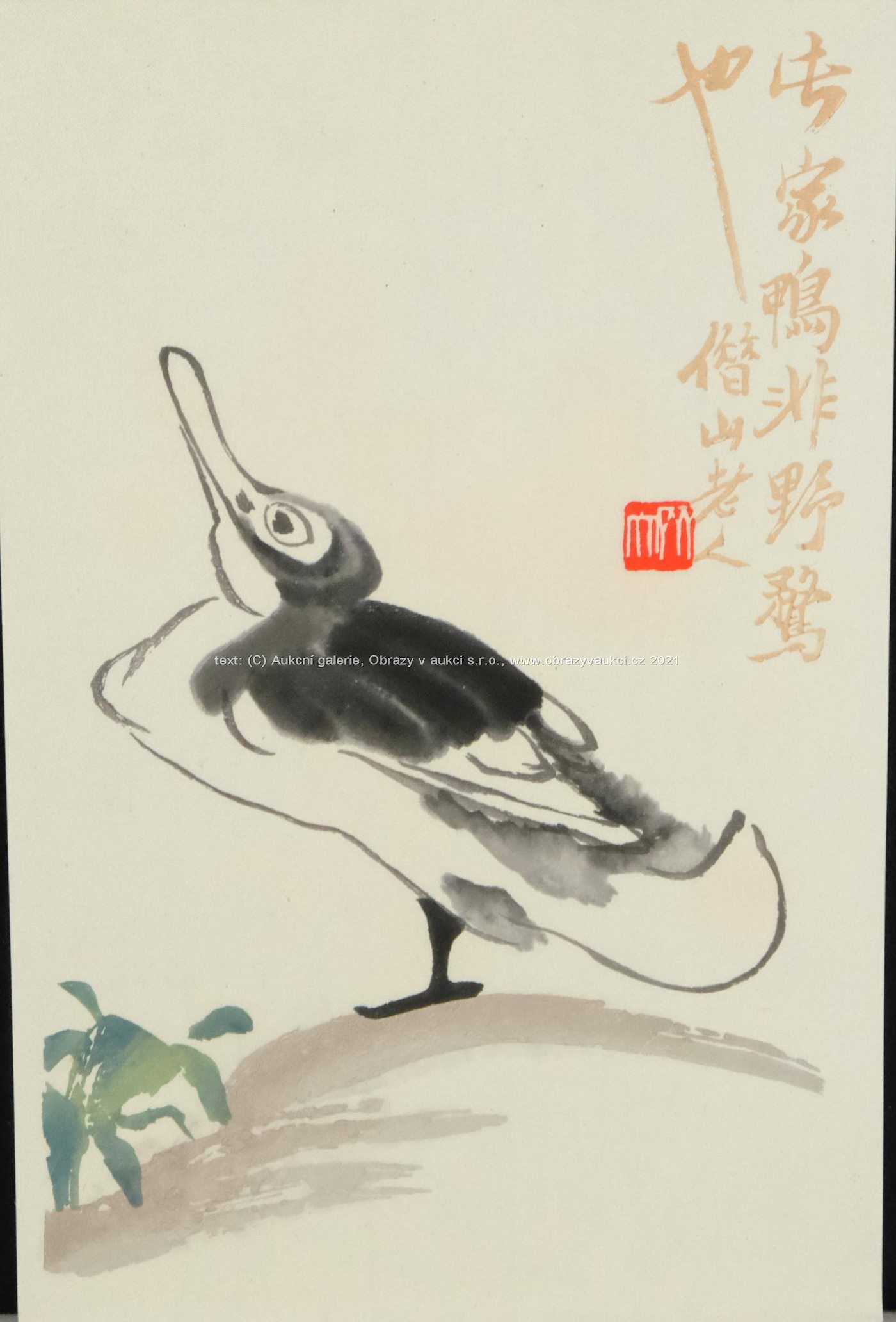 Bai-shi Qi (Čchi Paj-š´) - Skorec vodní