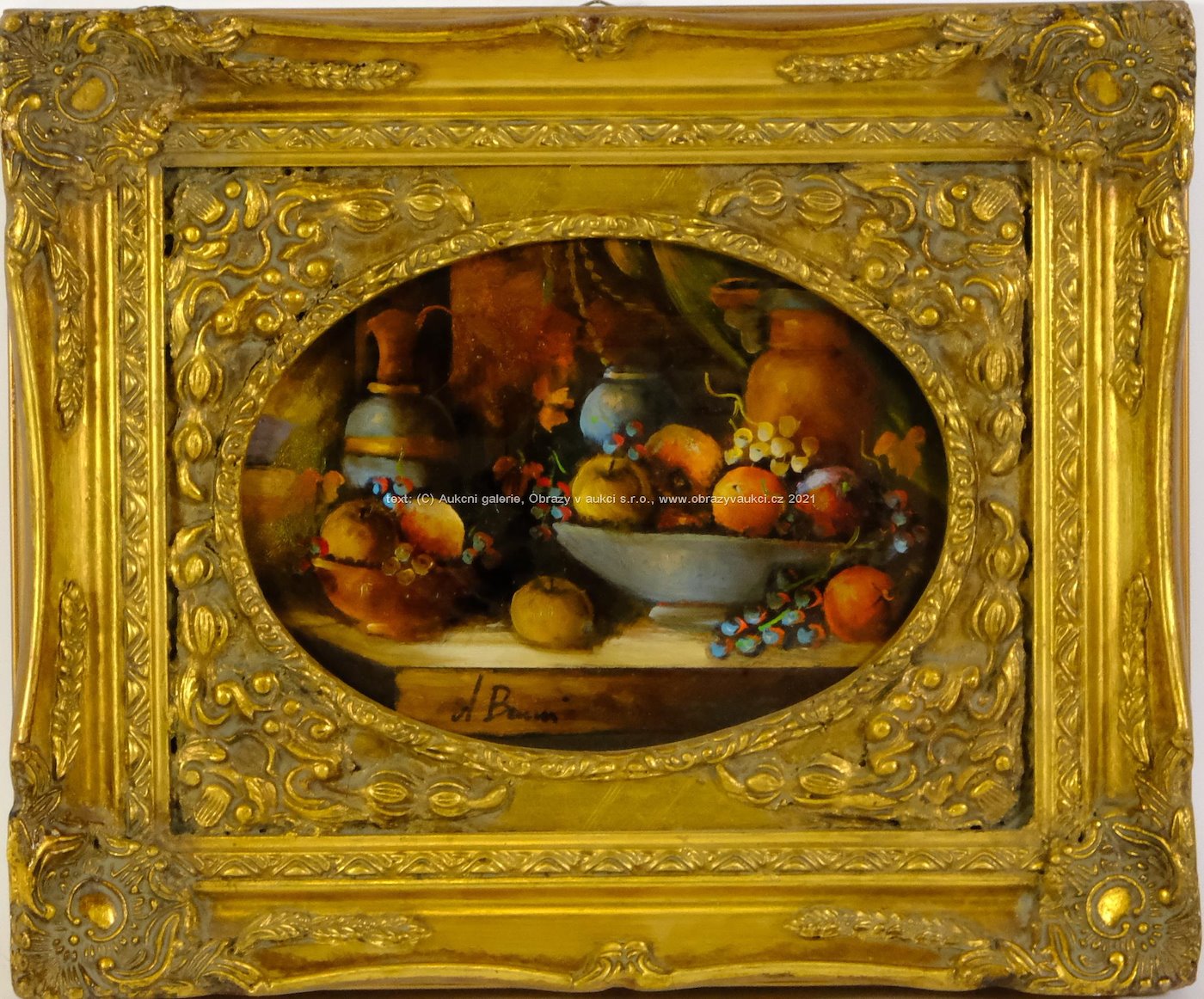 středoevropský malíř konce 20. století - Bohatý stůl