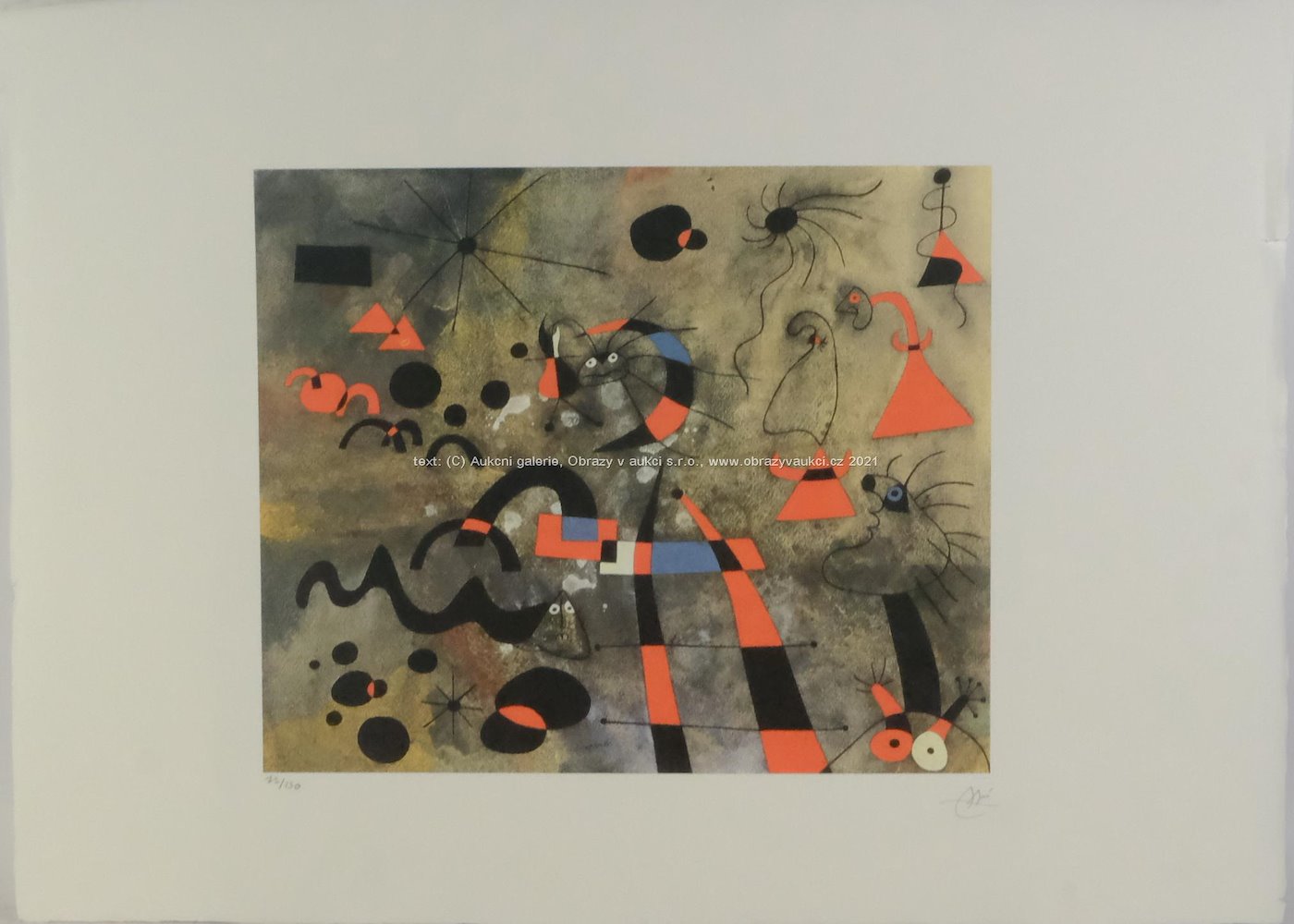 Joan Miró - Kompozice I.