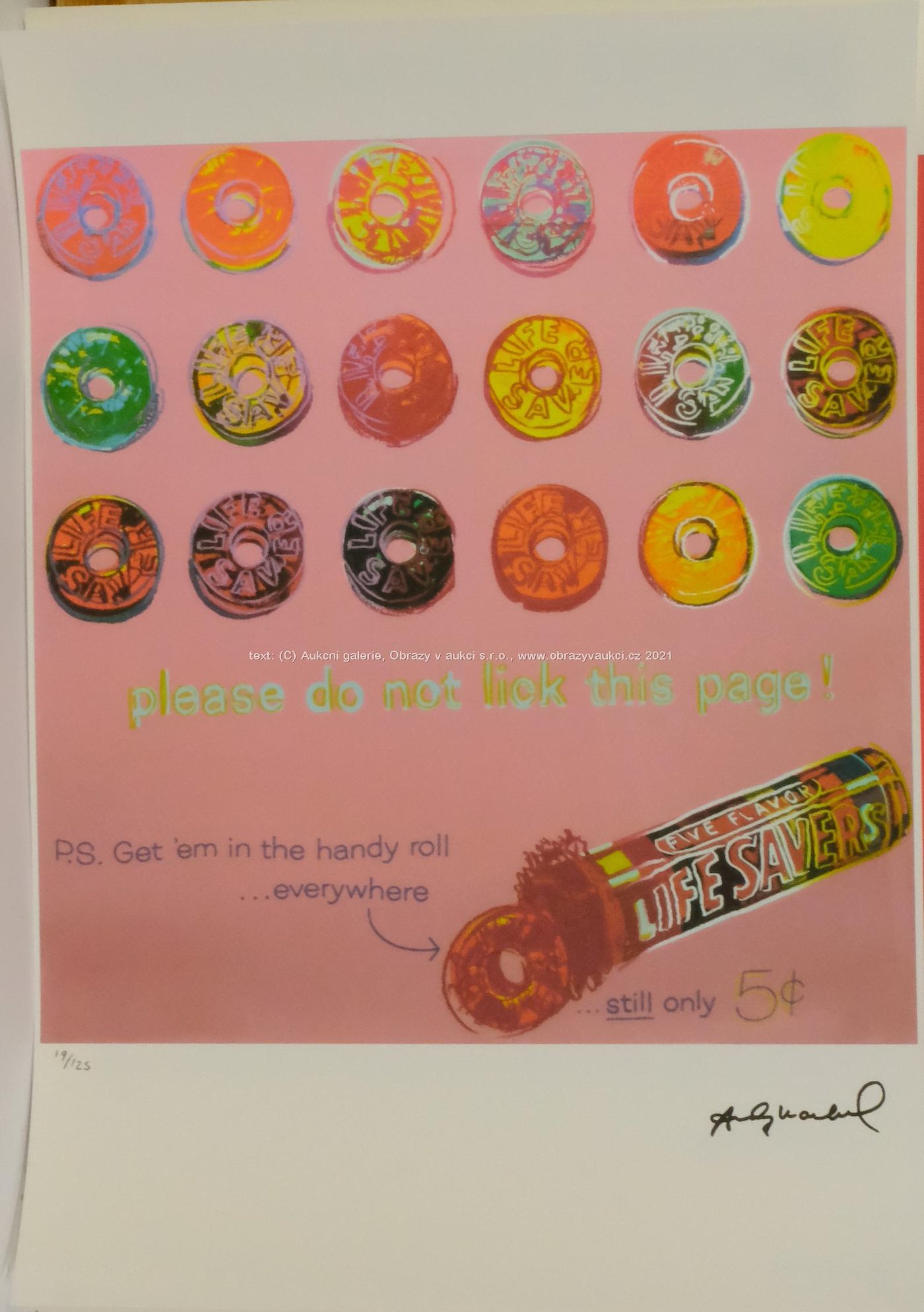 Andy Warhol - Donuts