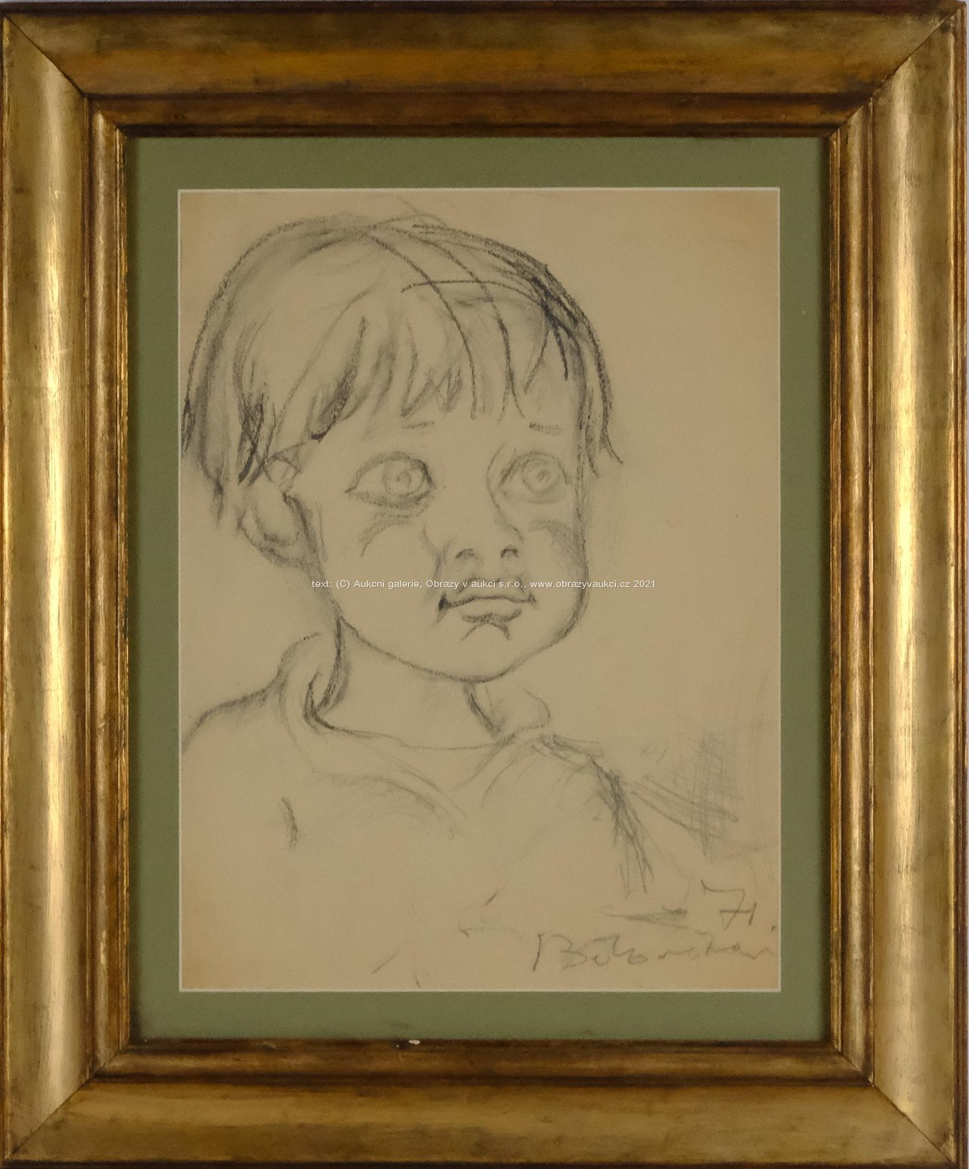 Andrej Bělocvětov - Dětský portrét
